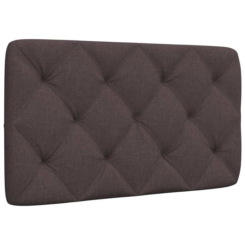 vidaXL Kopfteil Kopfteil-Kissen Dunkelbraun 90 cm günstig online kaufen
