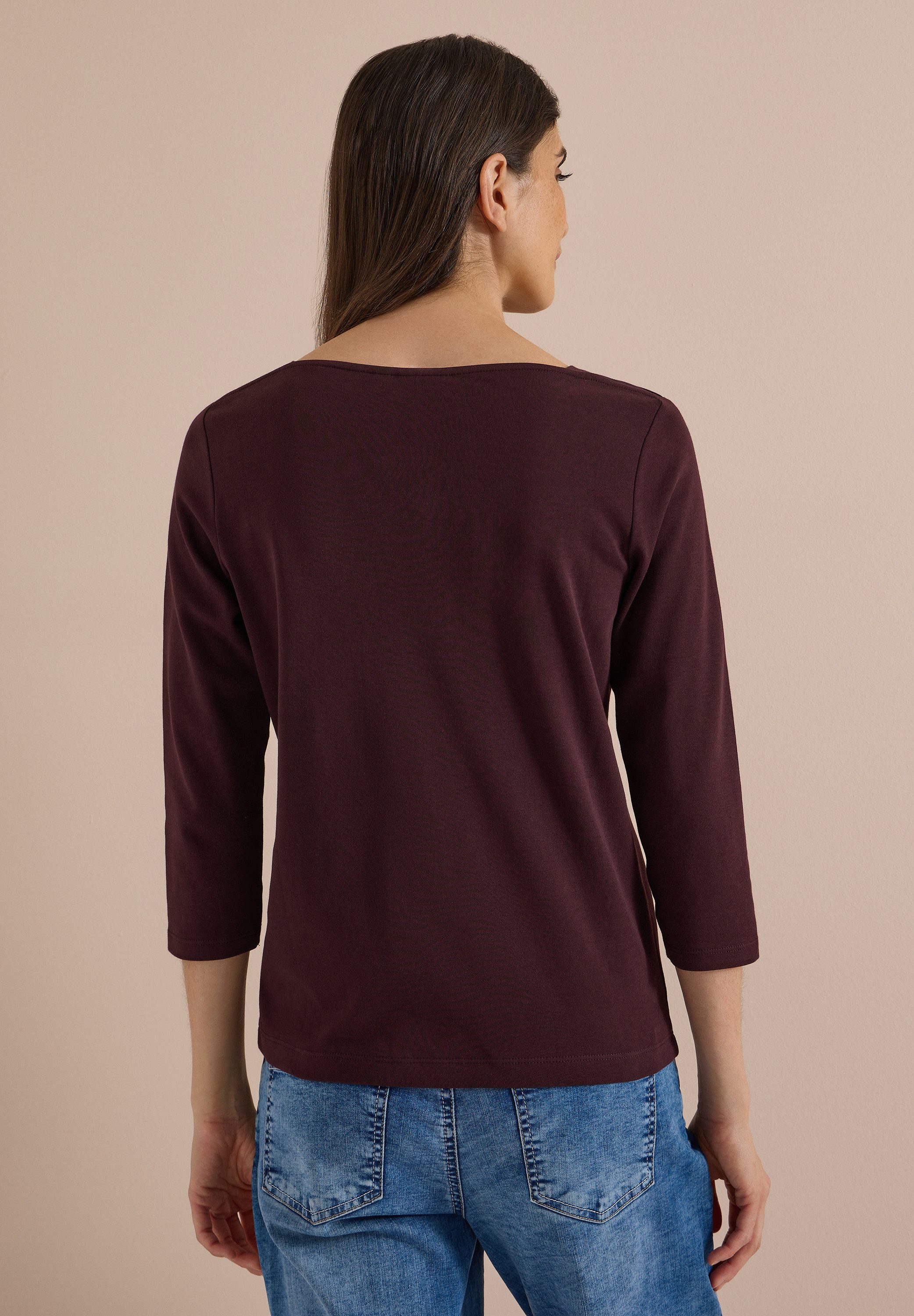 CECIL 3/4-Arm-Shirt aus reiner Baumwolle – Bild 2 von 5