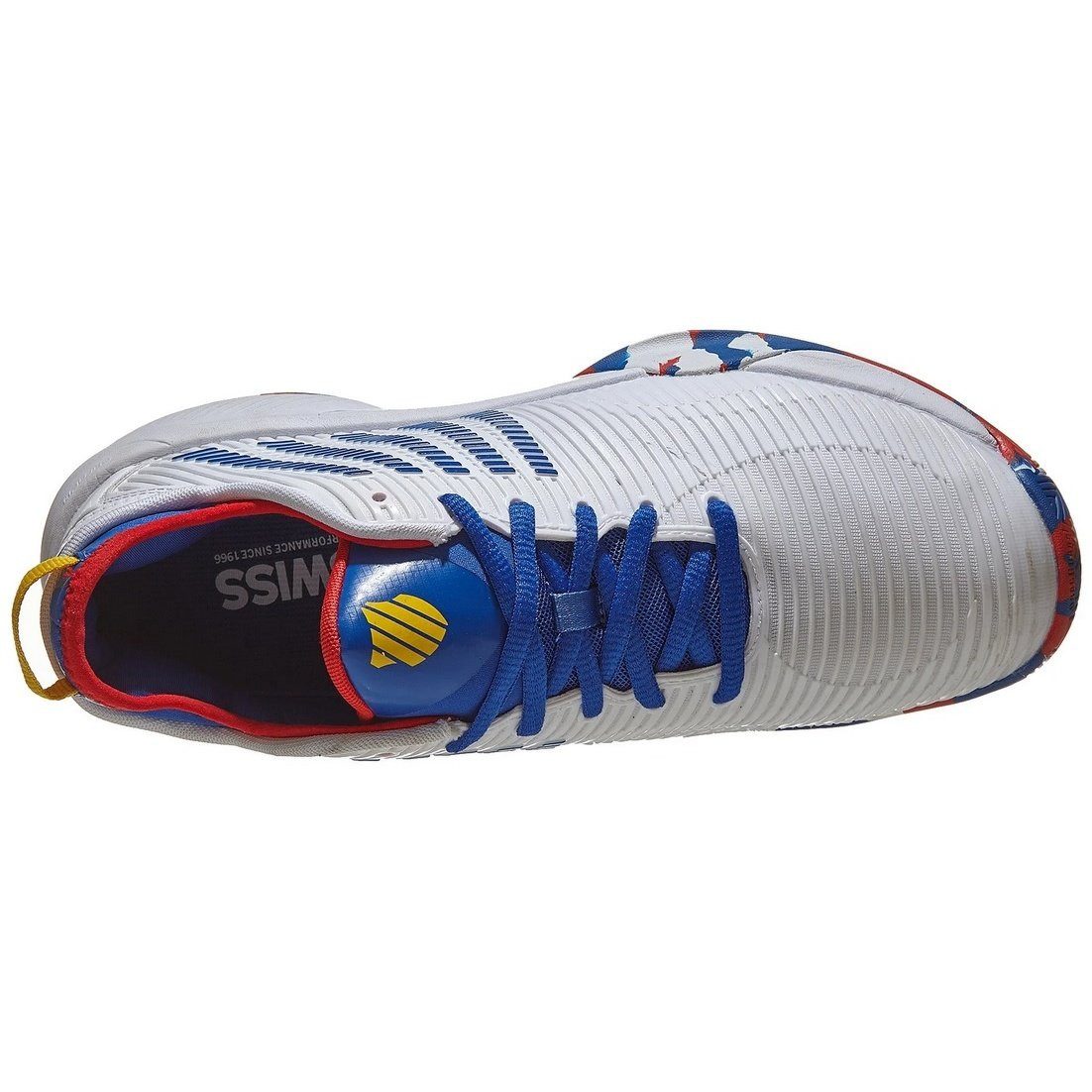 K-Swiss Performance Hypercourt Supreme Allcourt weiss/bunt Herren Tennisschuh
