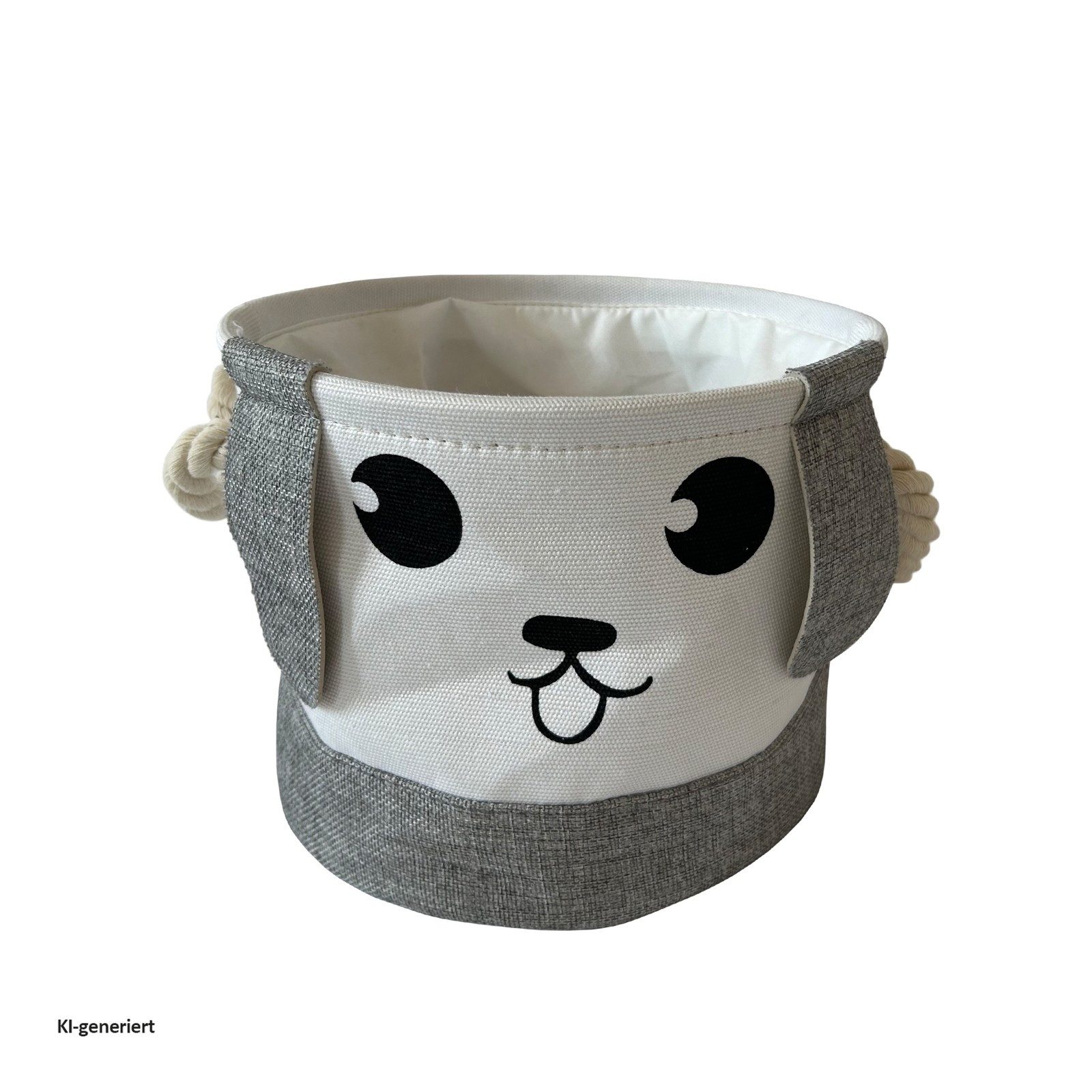 HTI-Living Aufbewahrungskorb Aufbewahrungskorb Hase rund (Stück, 1 St., 1 Aufbewahrungskorb), Aufbewahrungsbox Tiermotiv Kinderzimmer