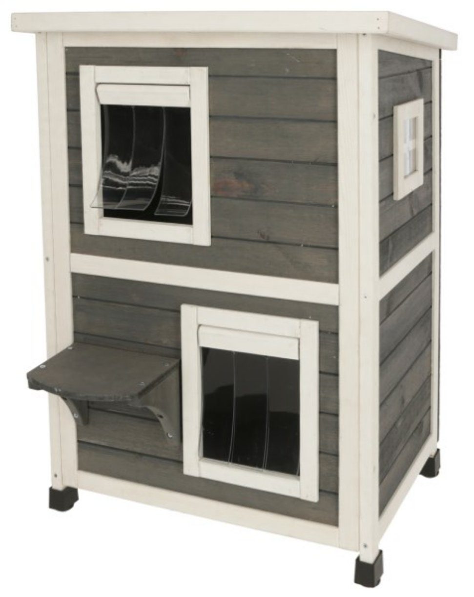 Kerbl Tierhaus Katzenhaus Family 57 cm x 55 cm x 80 cm 81639