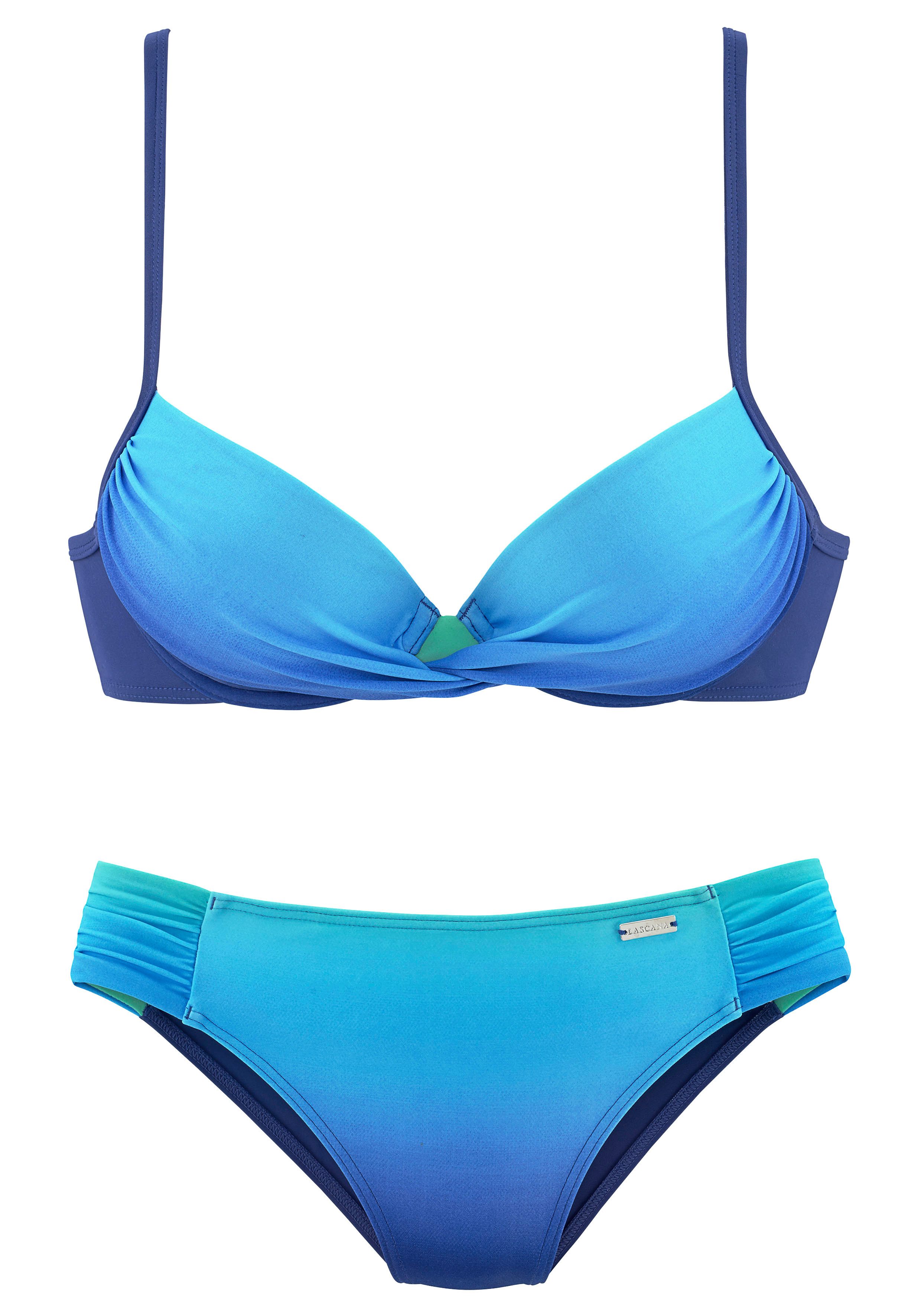 LASCANA Bgel-Bandeau-Bikini im modischen Farbverlauf-Lascana 1