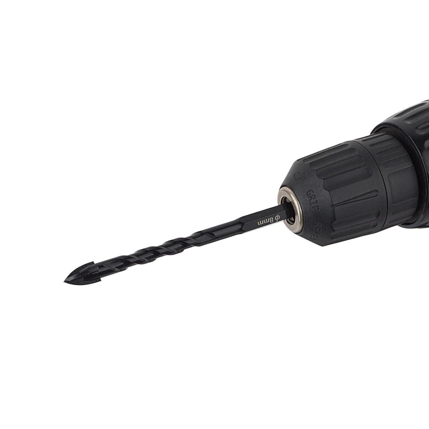 LuxusKollektion Fliesenbohrer Bohrer Bits Wolframkarbid Spiralbohrer Keramik 4,5,6,8,10mm