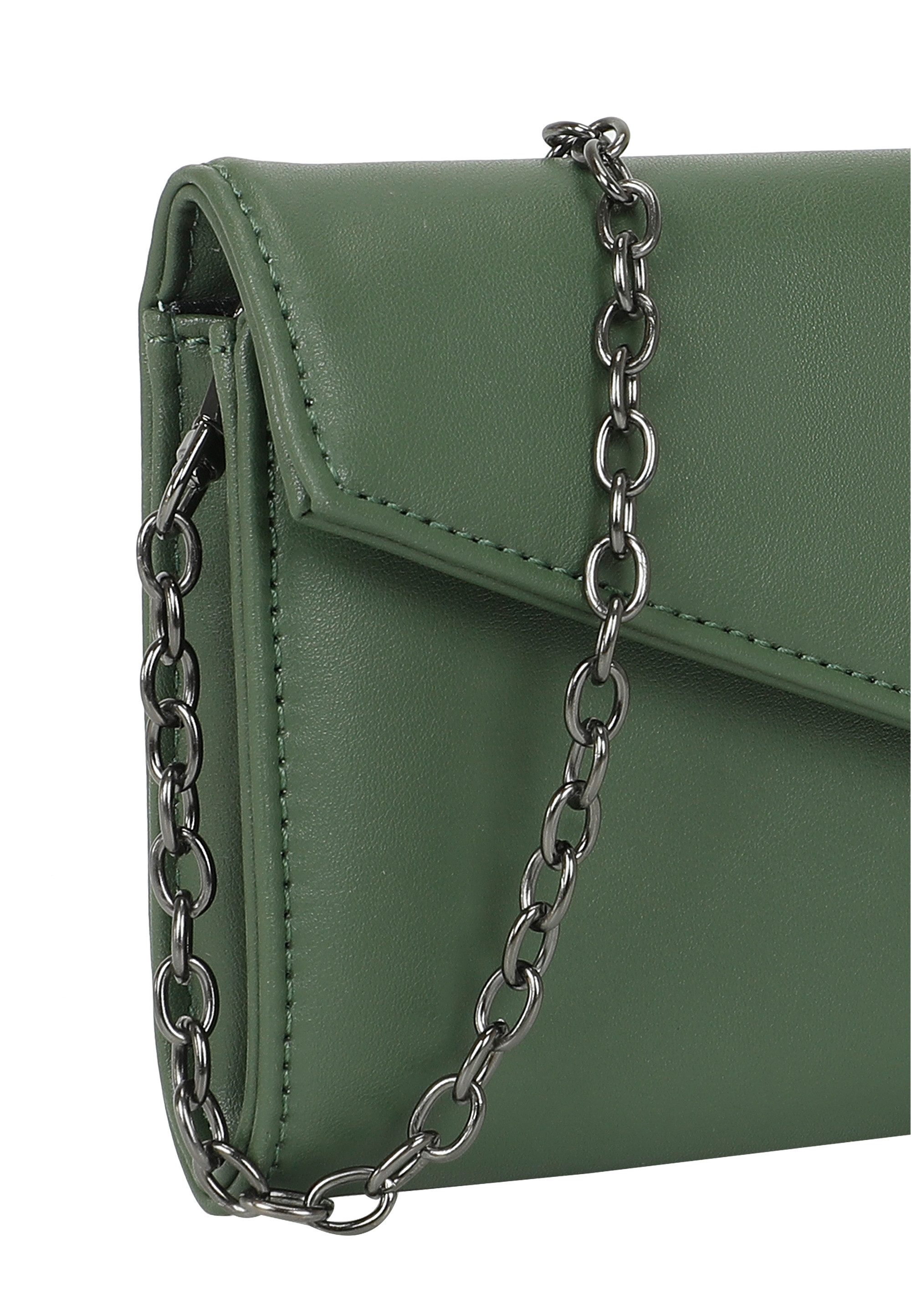 Buffalo Clutch Secco, with removable shoulder chain