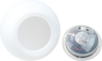 Schwaiger LED-Hängeleuchte 660173, LED, warmweiß, 15 verschiedene RGB Farben, integriertes Solarpanel