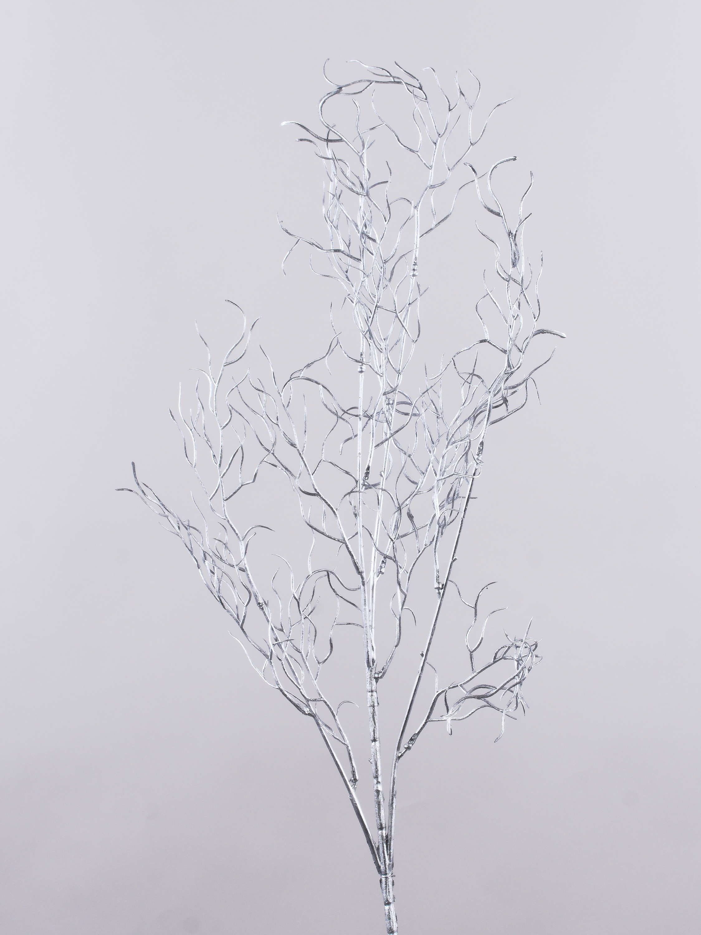 Kunstzweig Kunst Weidenzweig Donatella, Silber, 95cm Weide (Trauerweide), artplants, Höhe 95.0 cm
