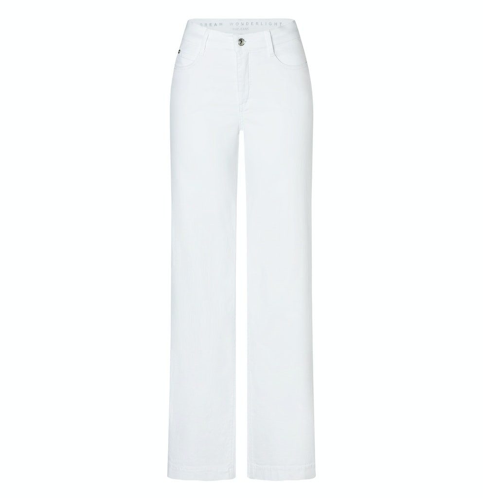 Mac Dream Wide Straight Fit Jeans Donna - Vestibilità Dritta E Gamba Larga, Denim Elasticizzato Colore Blue