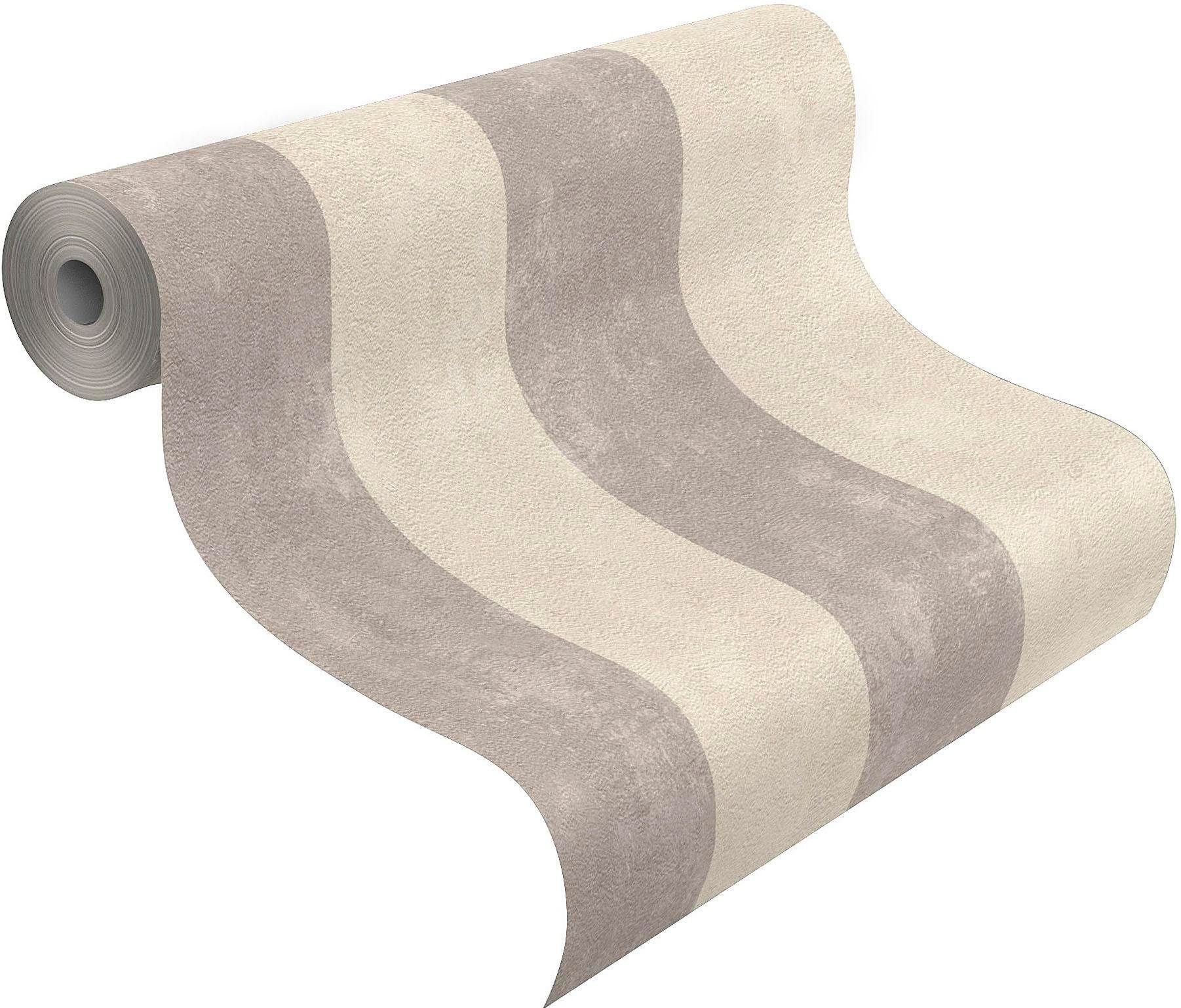 Rasch Vinyltapete Lucera, geprägt, gestreift, (1 St). Reduzierter Preis € 20,78. Unverbindliche Preisempfehlung € 39,95, (€ 3,90 pro 1 qm)