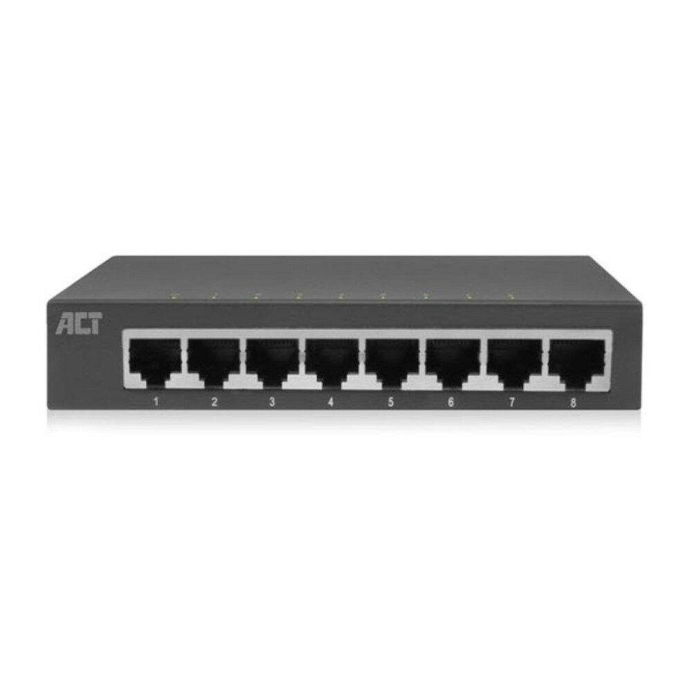 Acti Mit dem ACT AC4418 8-Port Gigabit Ethernet Switch können Sie einfach u HDD-Festplatte