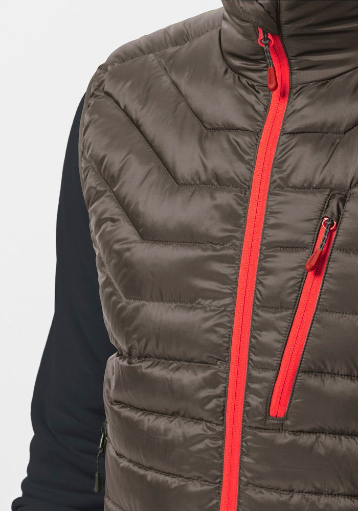 Jack Wolfskin Funktionsweste VEST cold-coffee PRO M INS ROUTEBURN