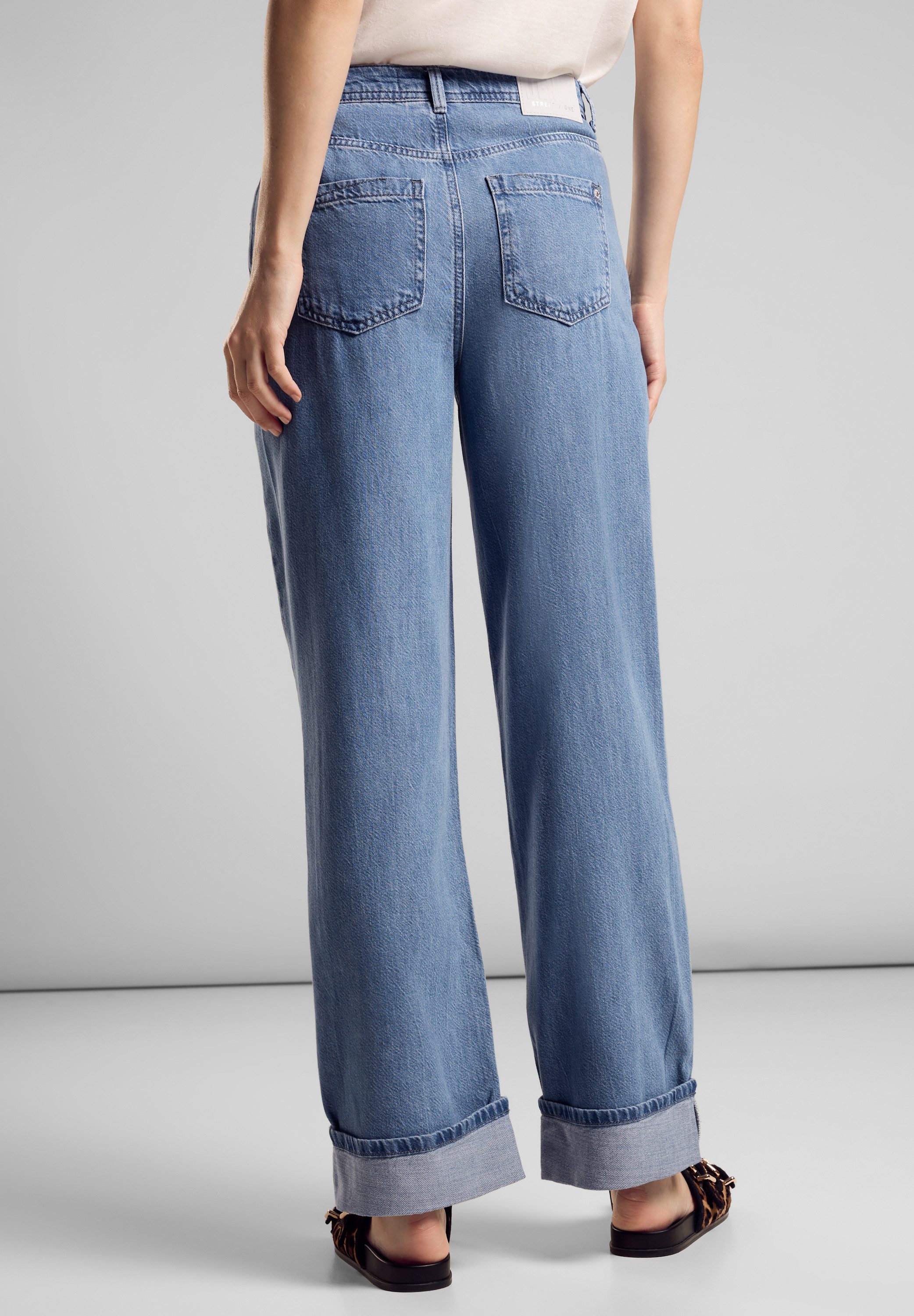 STREET ONE Comfort-fit-Jeans, High Waist günstig online kaufen