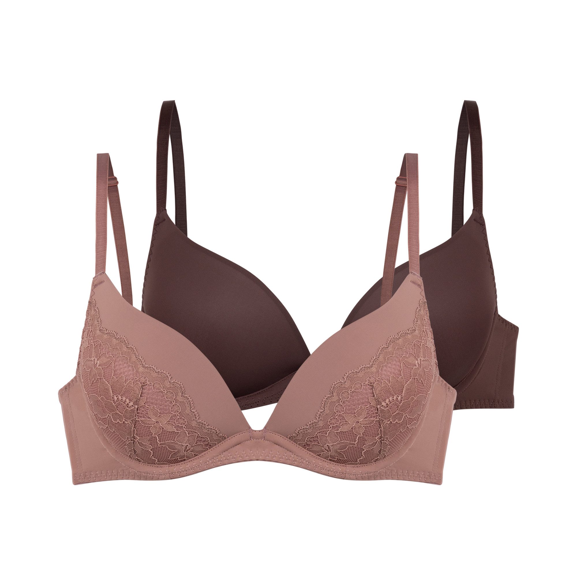 Dorina Push-up-BH Willa (2er Pack) leicht gepolsterte Cups, mit Bügel