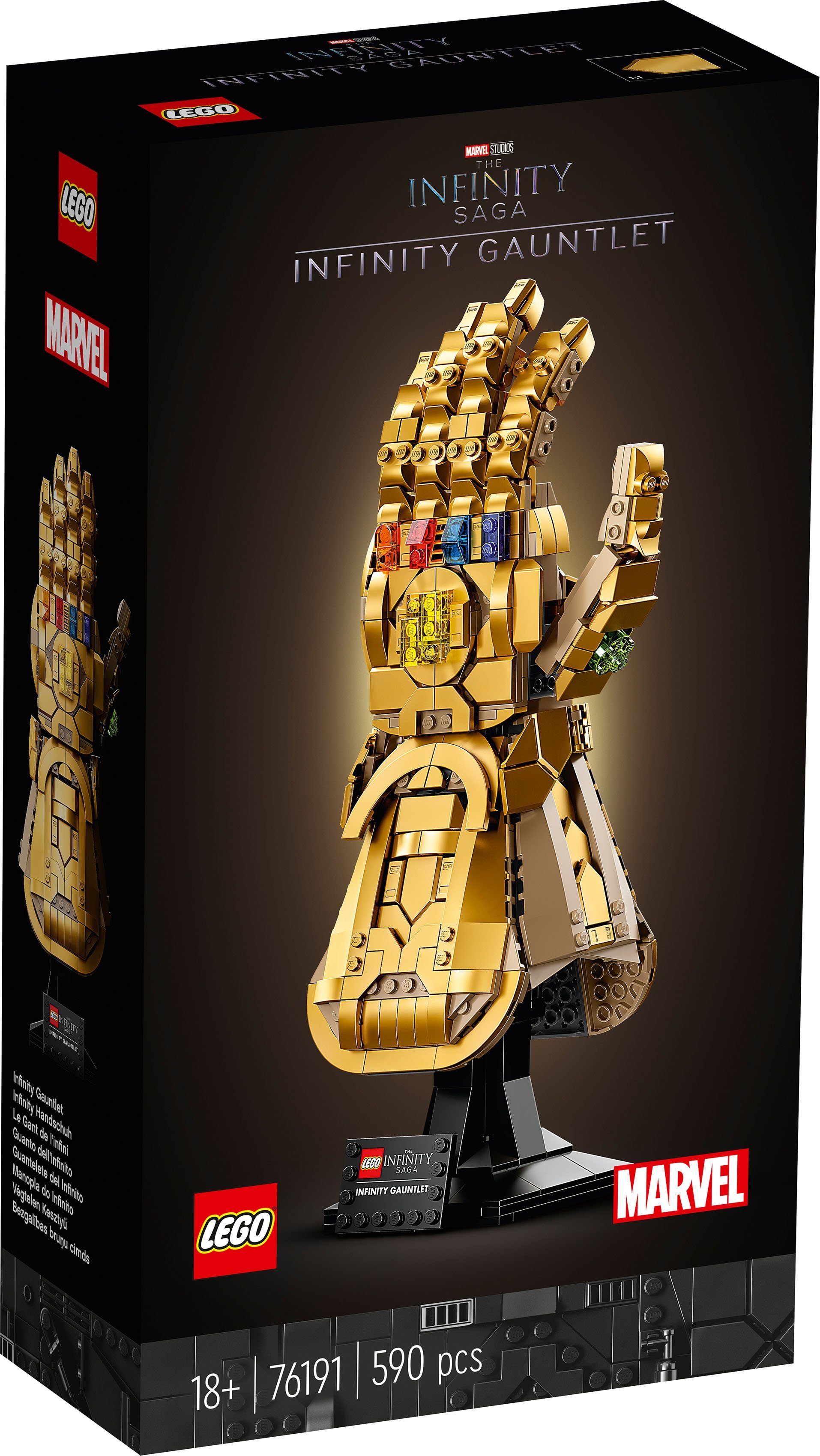 Image of 76191 Marvel Super Heroes Infinity Handschuh, Konstruktionsspielzeug
