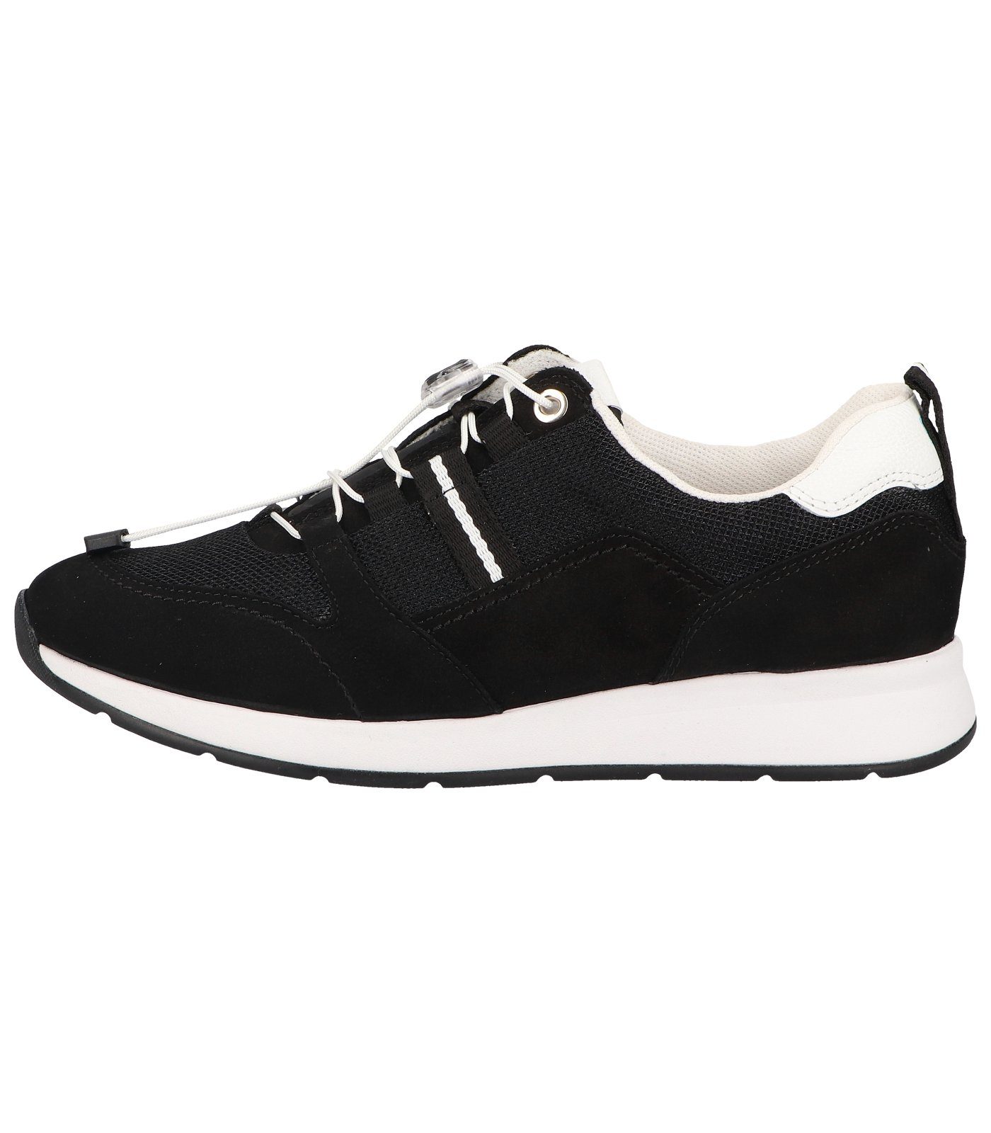 Paul Green Sneaker Leder/Textil Sneaker Schwarz