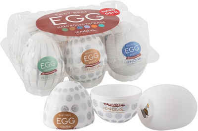 Tenga Masturbator Egg Variety, Set 6-tlg., sehr hygienisch