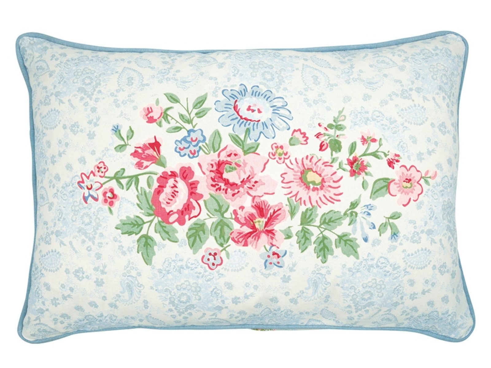 Greengate Kissenhülle Ailis Kissenhülle white pieceprinted 40 x 60 cm günstig online kaufen