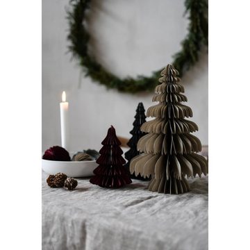 Storefactory Weihnachtsbaumkugel STOREFACTORY Dekofigur Granstad Tree Beige (Small)