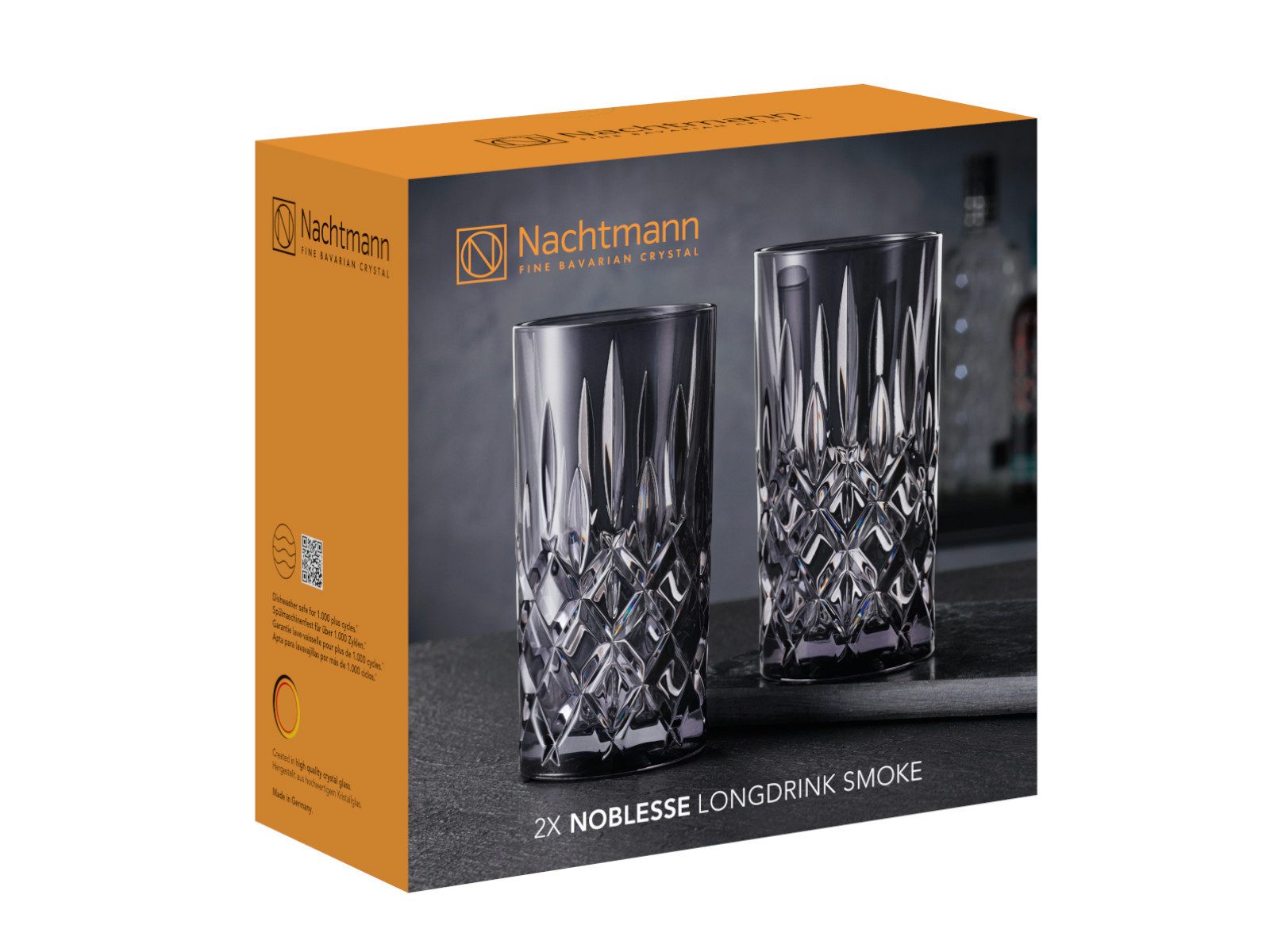 Gläser-Set Noblesse Longdrink Smoke Set 2tlg