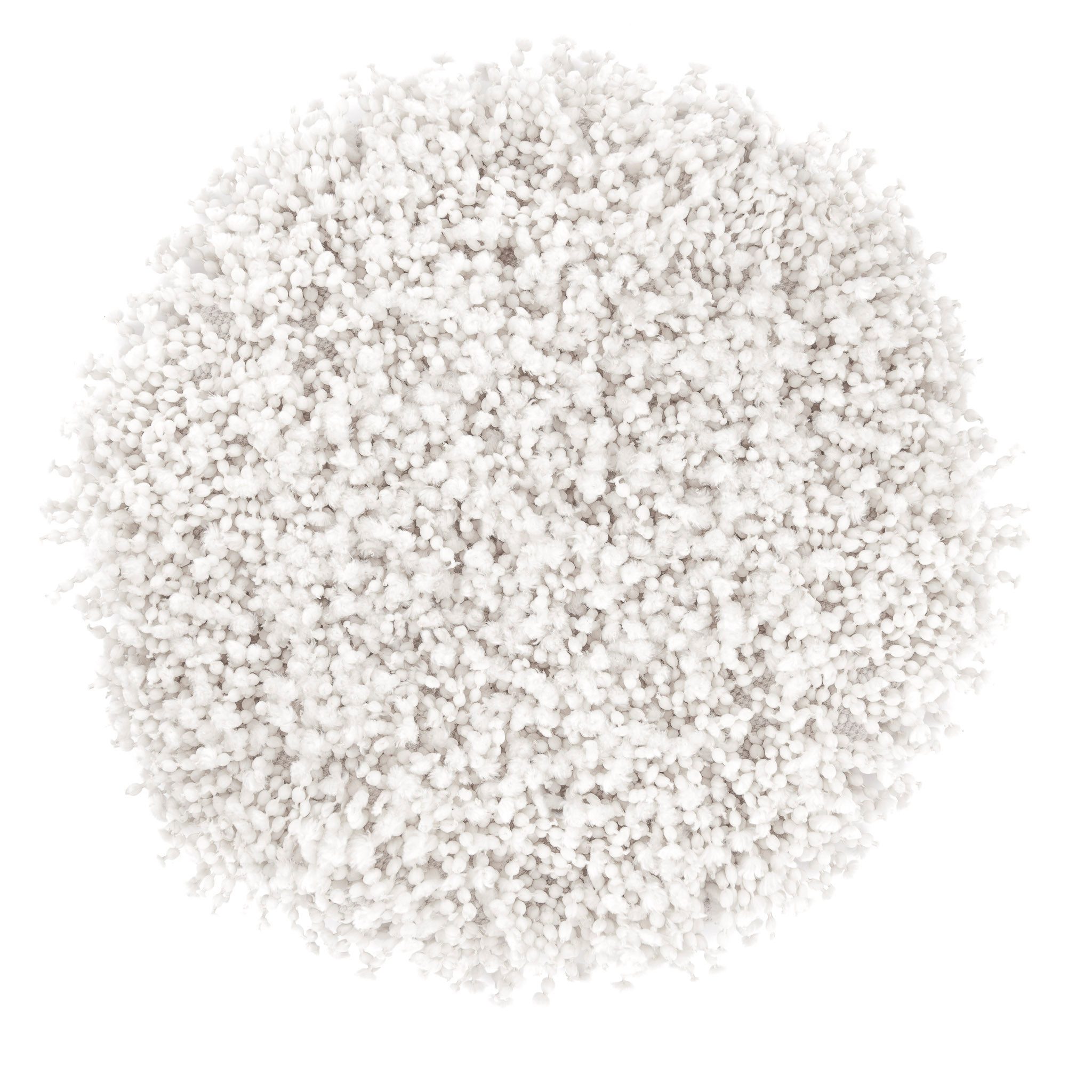 Heckett and Lane Badematte Onda Badematte 60 rond White Badematte 60-Rond White Uni, Baumwollmischung, Badematte Badteppich