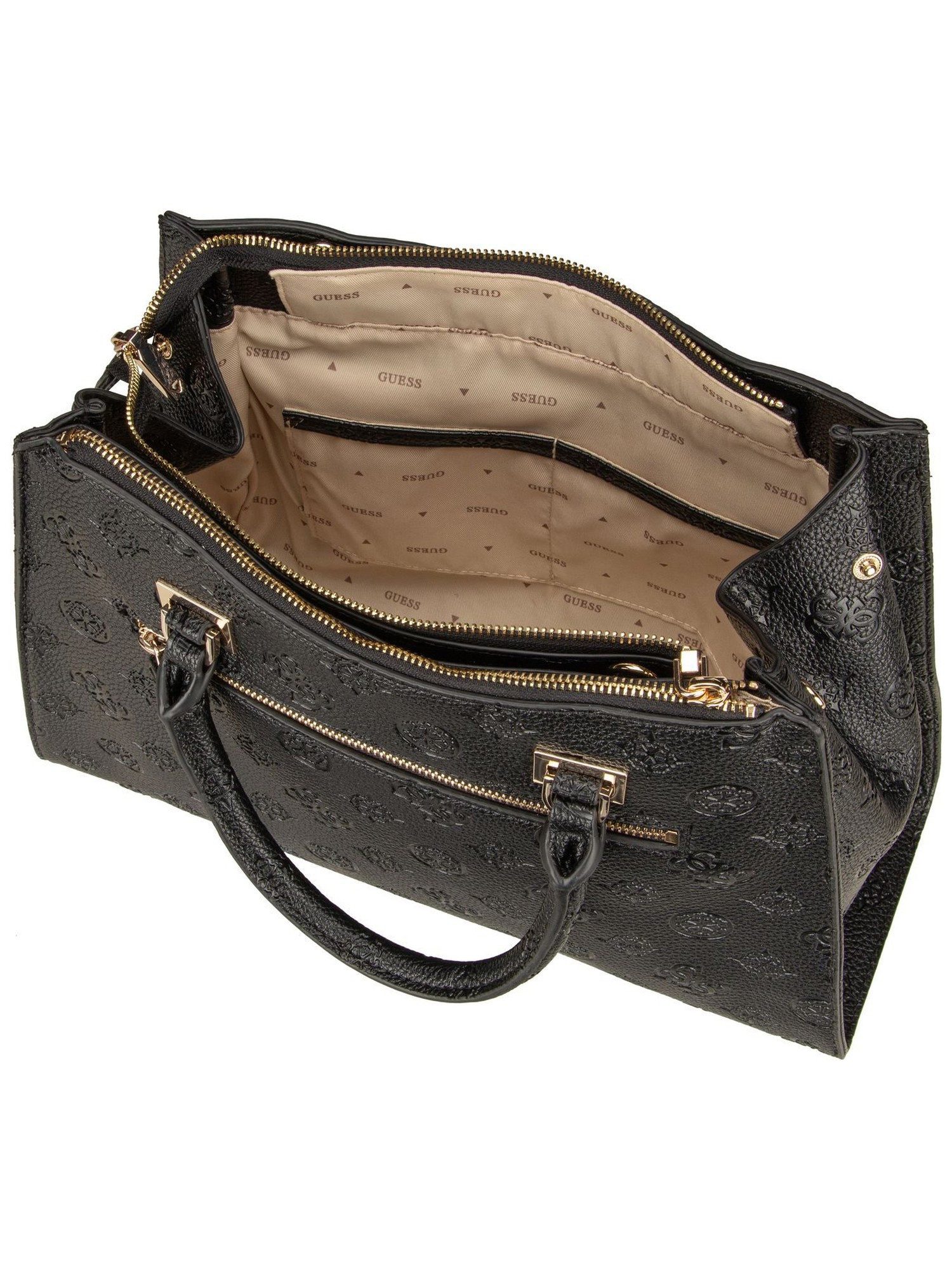 Guess Handtasche Cresidia 2 Society SAT, Henkeltaschen