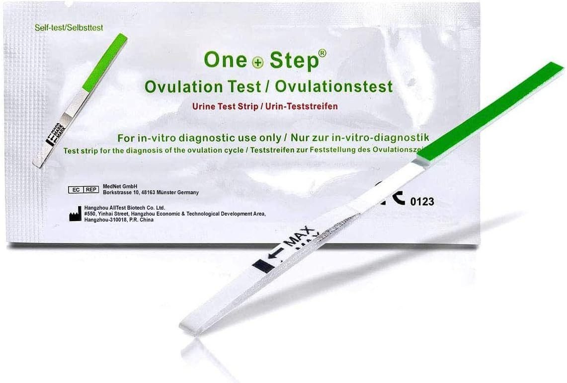 One+Step Ovulationstest Ovulationstest mit optimaler Sensitivität 20 miu/ml, 50-tlg.