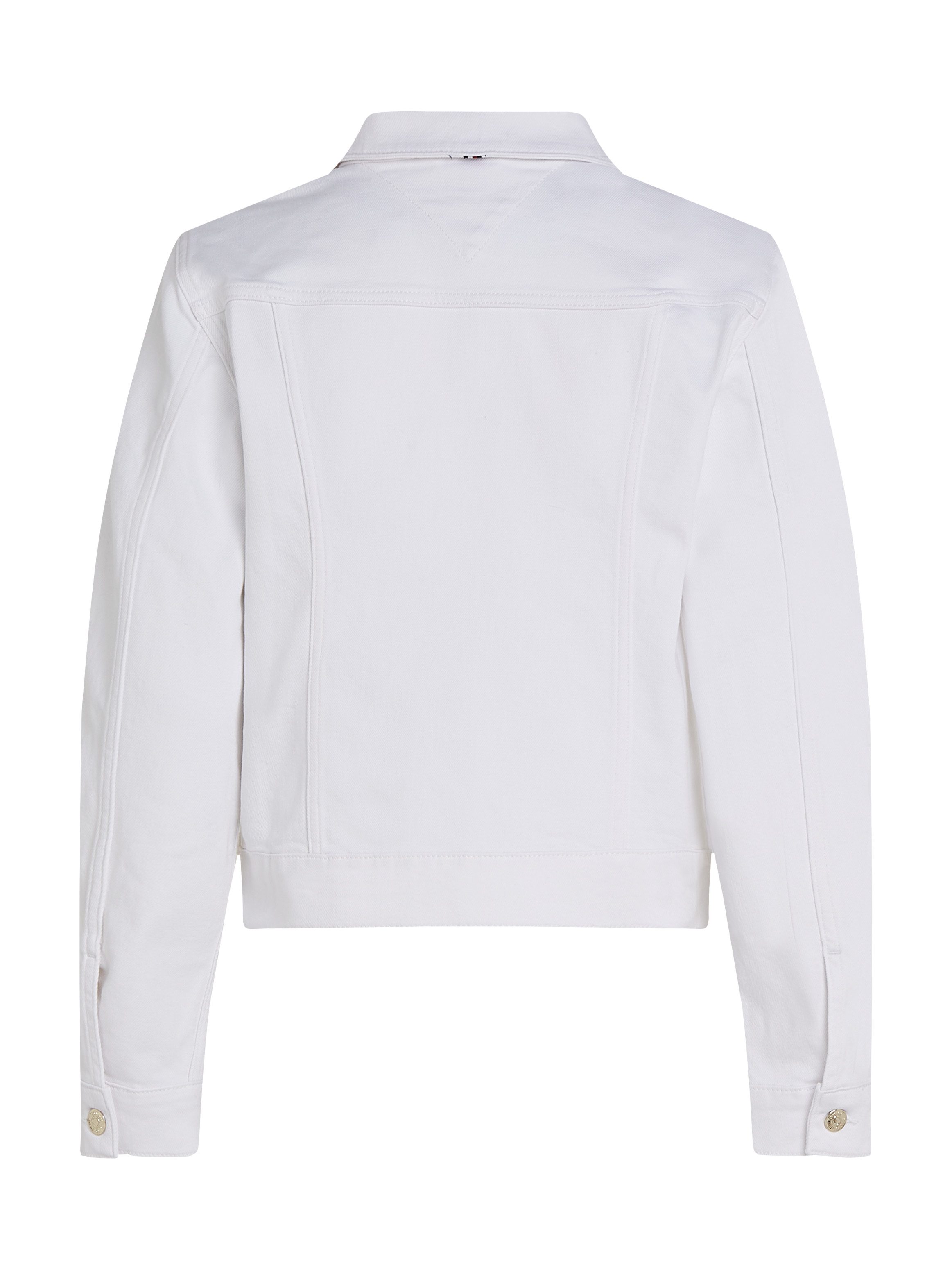 Tommy Hilfiger Jeansjacke DNM SLIM JACKET WHITE mit vielseitigem Design