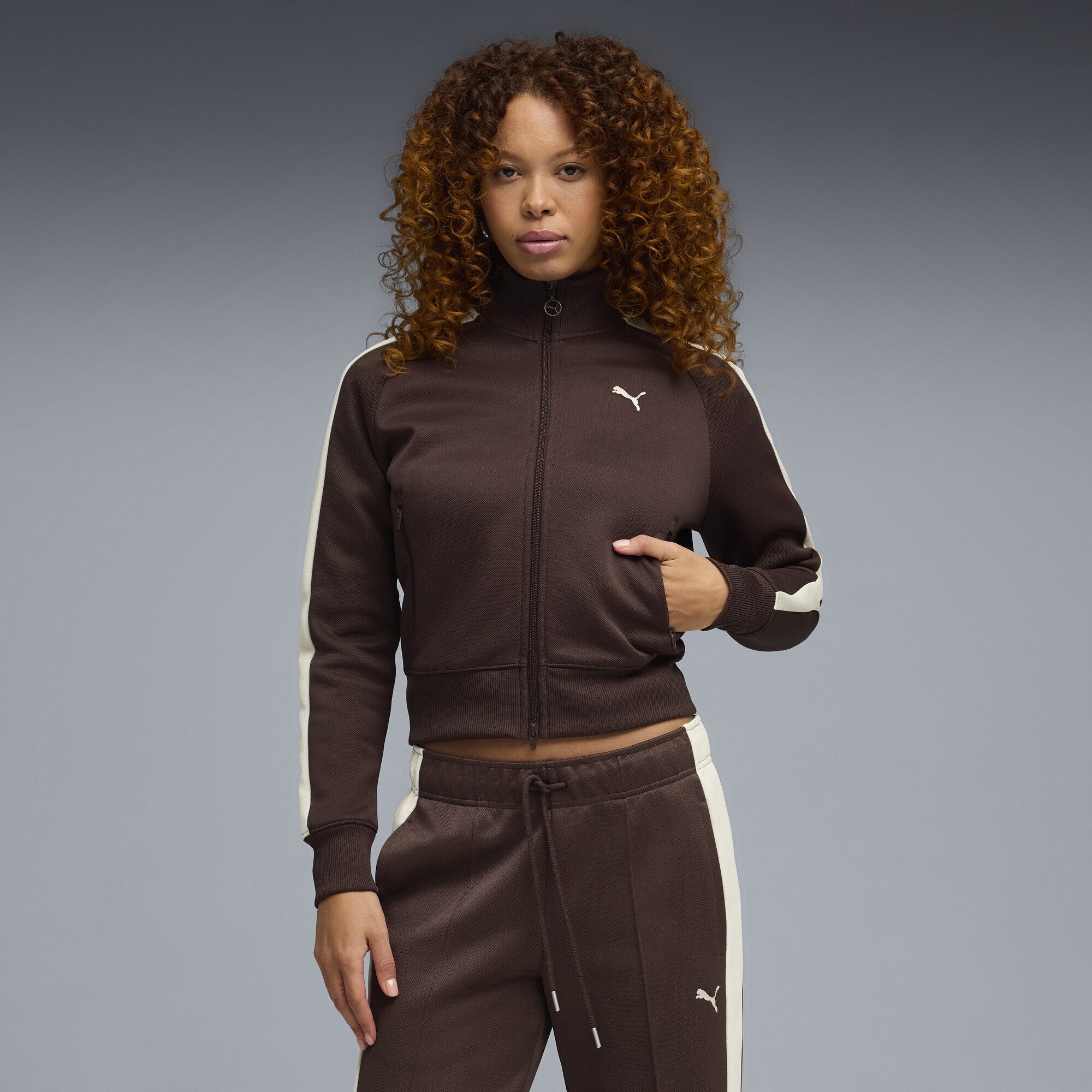 PUMA Trainingsjacke T7 ALWAYS ON Kurze Trainingsjacke Damen günstig online kaufen