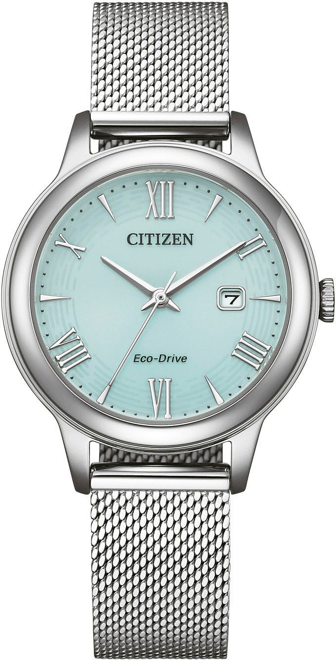 Citizen Solaruhr EW2621-75M, Armbanduhr, Damenuhr, Edelstahlarmband, analog günstig online kaufen