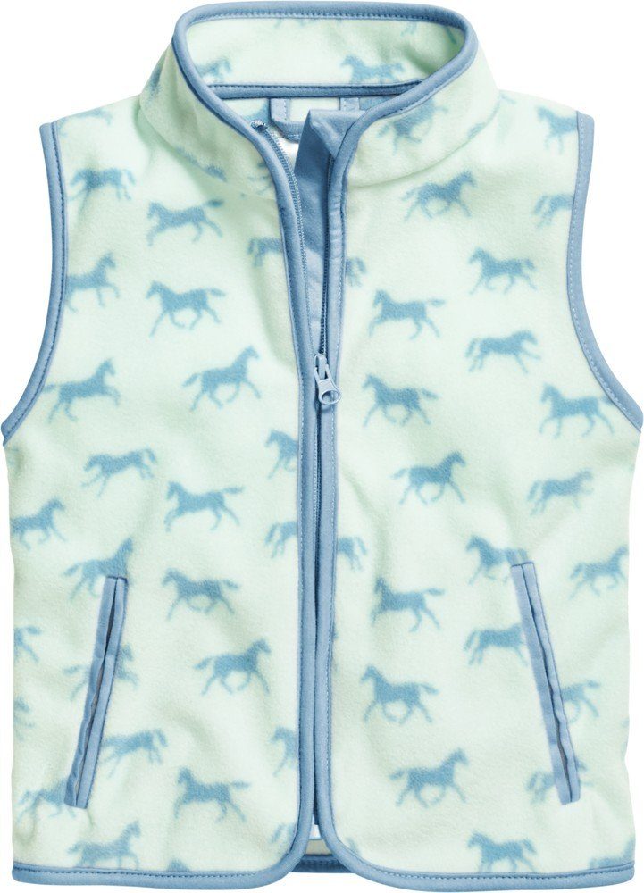 Playshoes Softshellweste Fleece-Weste Pferde