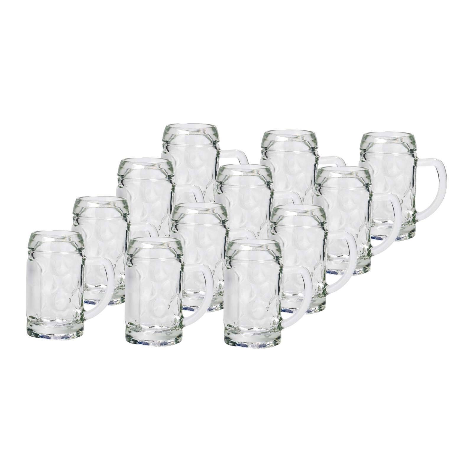 Stölzle-Oberglas Schnapsglas Stölzle Bierkrug ISAR Stamper 12er set, Glas