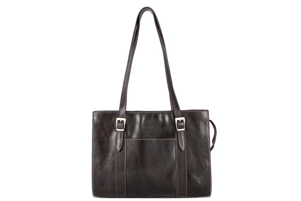 GALINI Handtasche Nelli Damentasche Echtleder, Henkeltasche, Umhängetasche