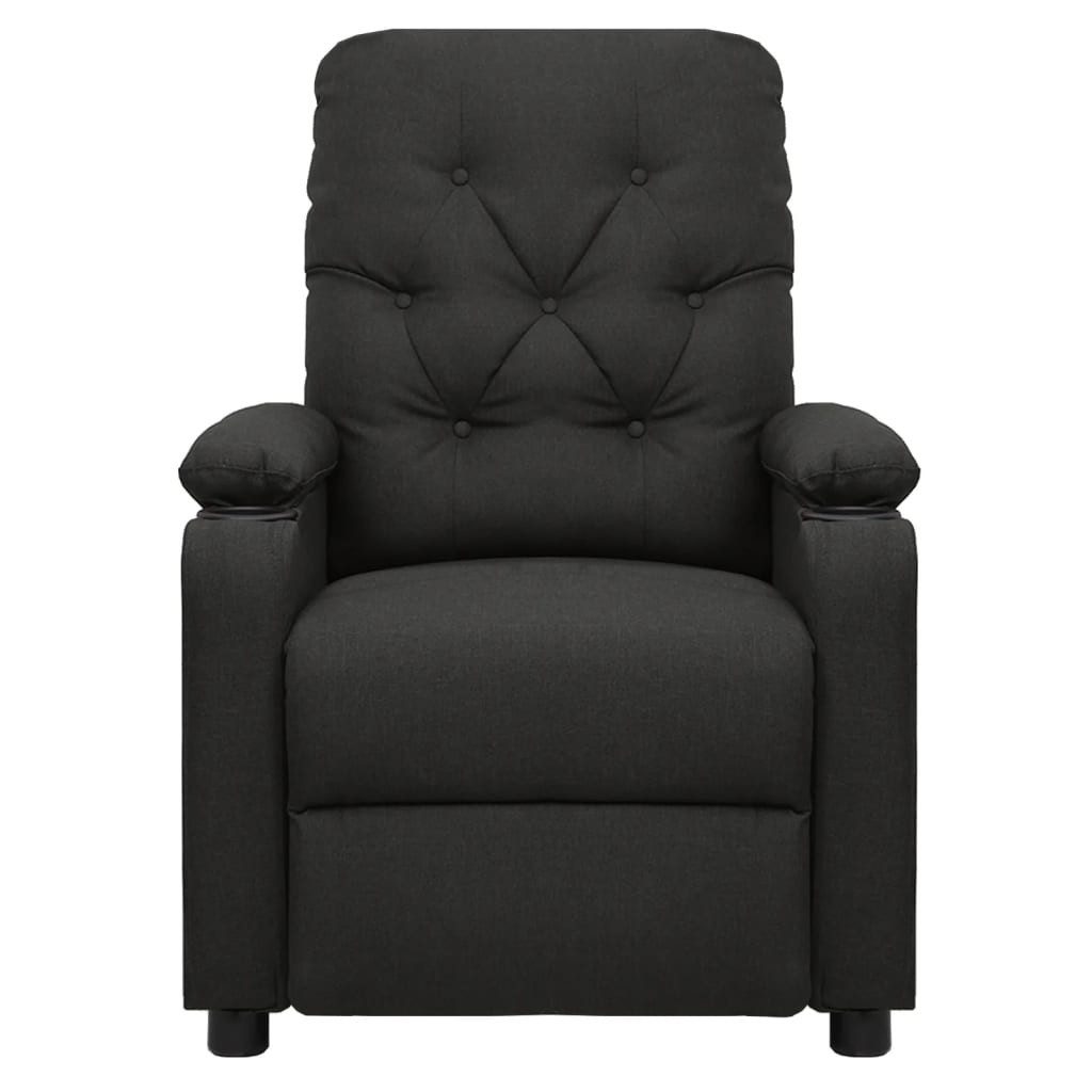vidaXL Sessel Aufstehsessel Schwarz Stoff (1-St) günstig online kaufen