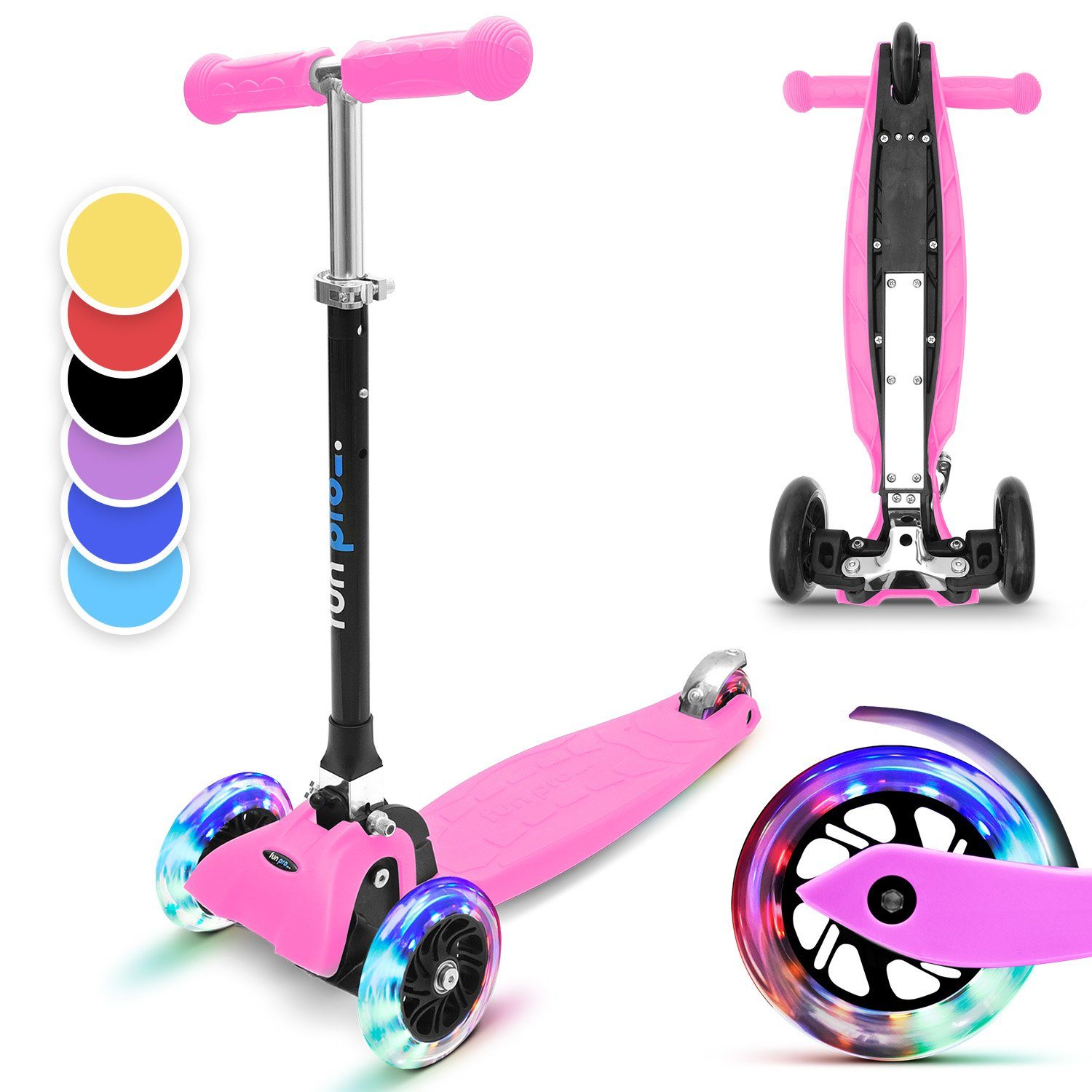 Kinderroller, Kick Stunt - ONE Scooter Roller Cityroller pro fun Kinder Kinder Tretroller klappbar
