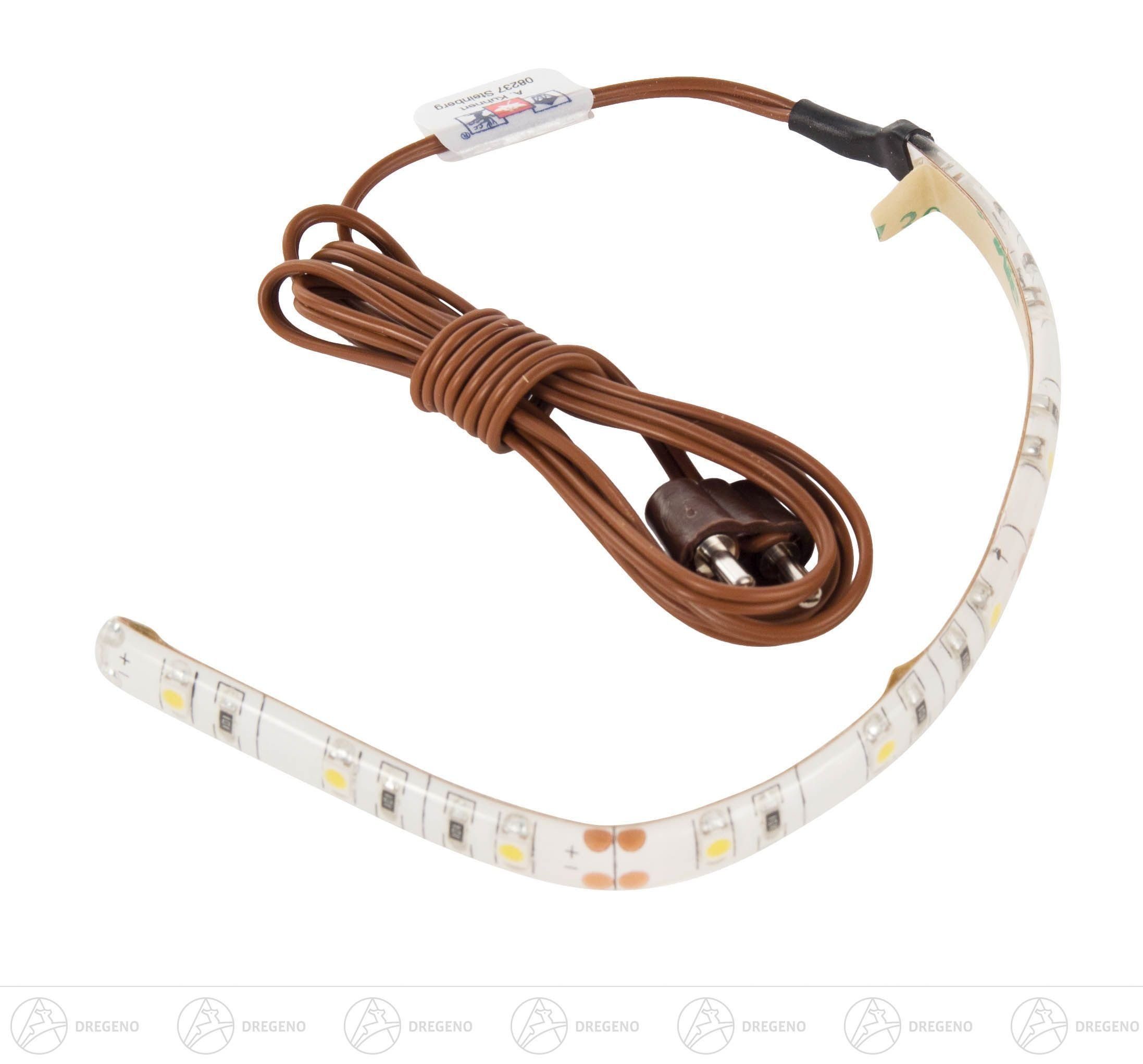 Schwibbogen-Fensterbank Ersatzteile & Bastelbedarf LED Lichtband zum Kleben mit 9 LEDs 3,5-5V