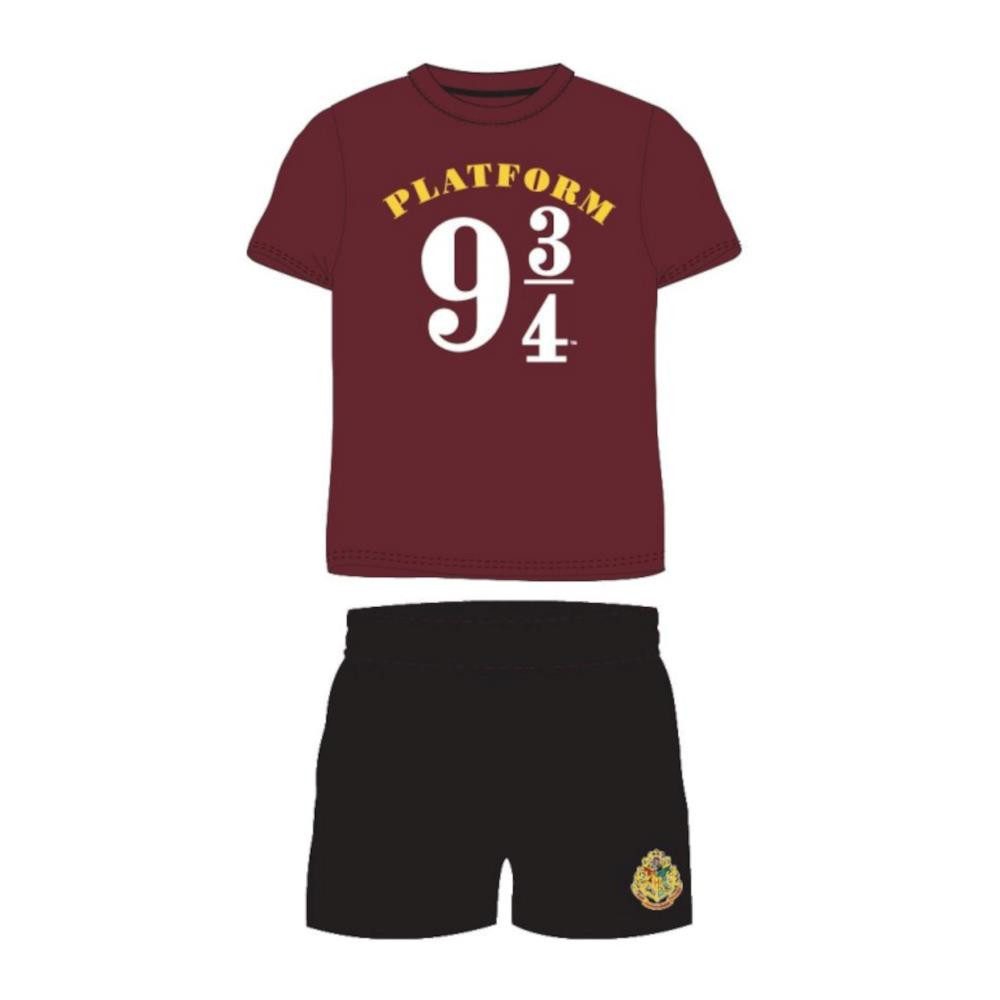 Pyjama Harry Potter Kurz-Pyjama „9 3/4“, Kinder, Gr. 134-164