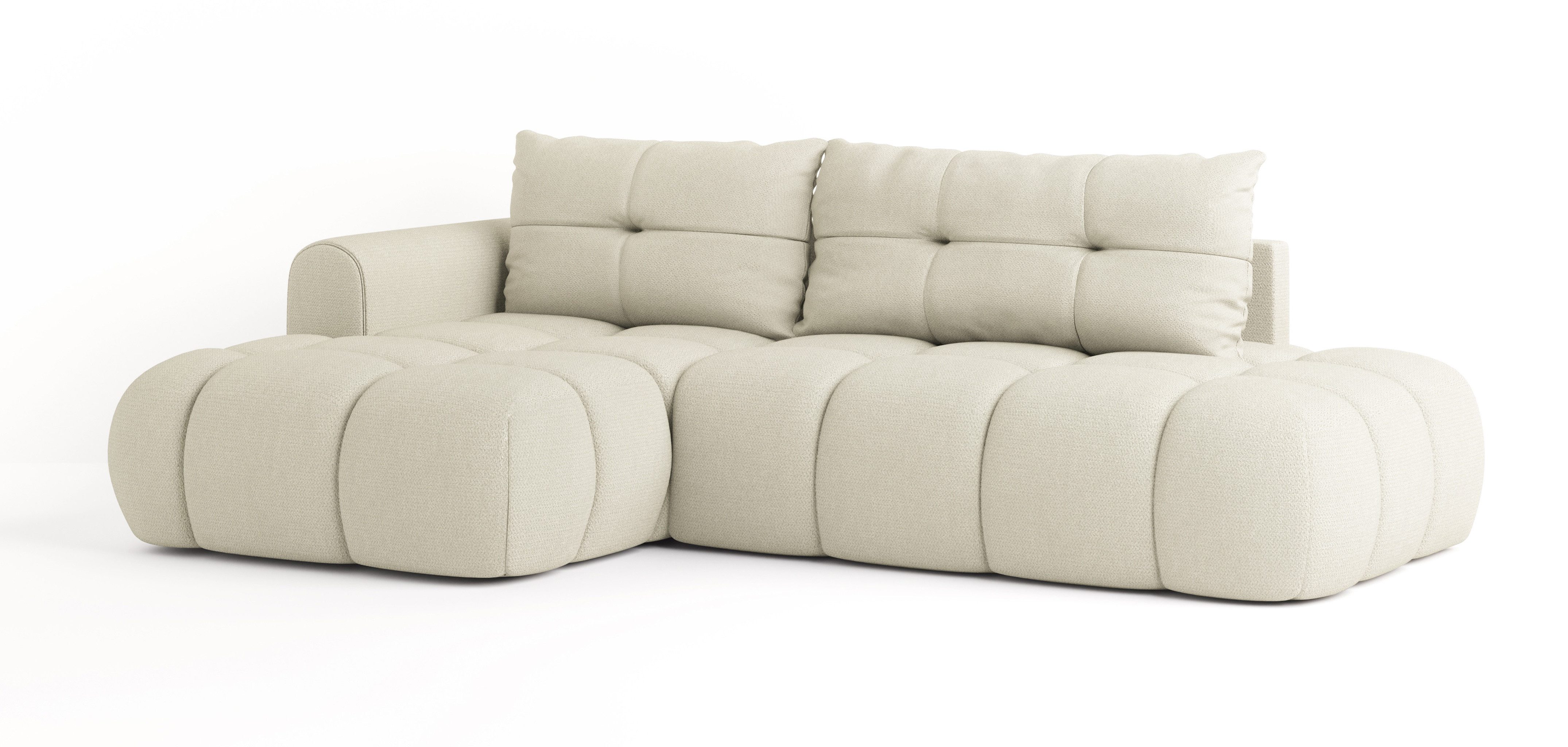 Masseno Ecksofa FLUMA mit Schlaffunktion L-Form, günstig online kaufen
