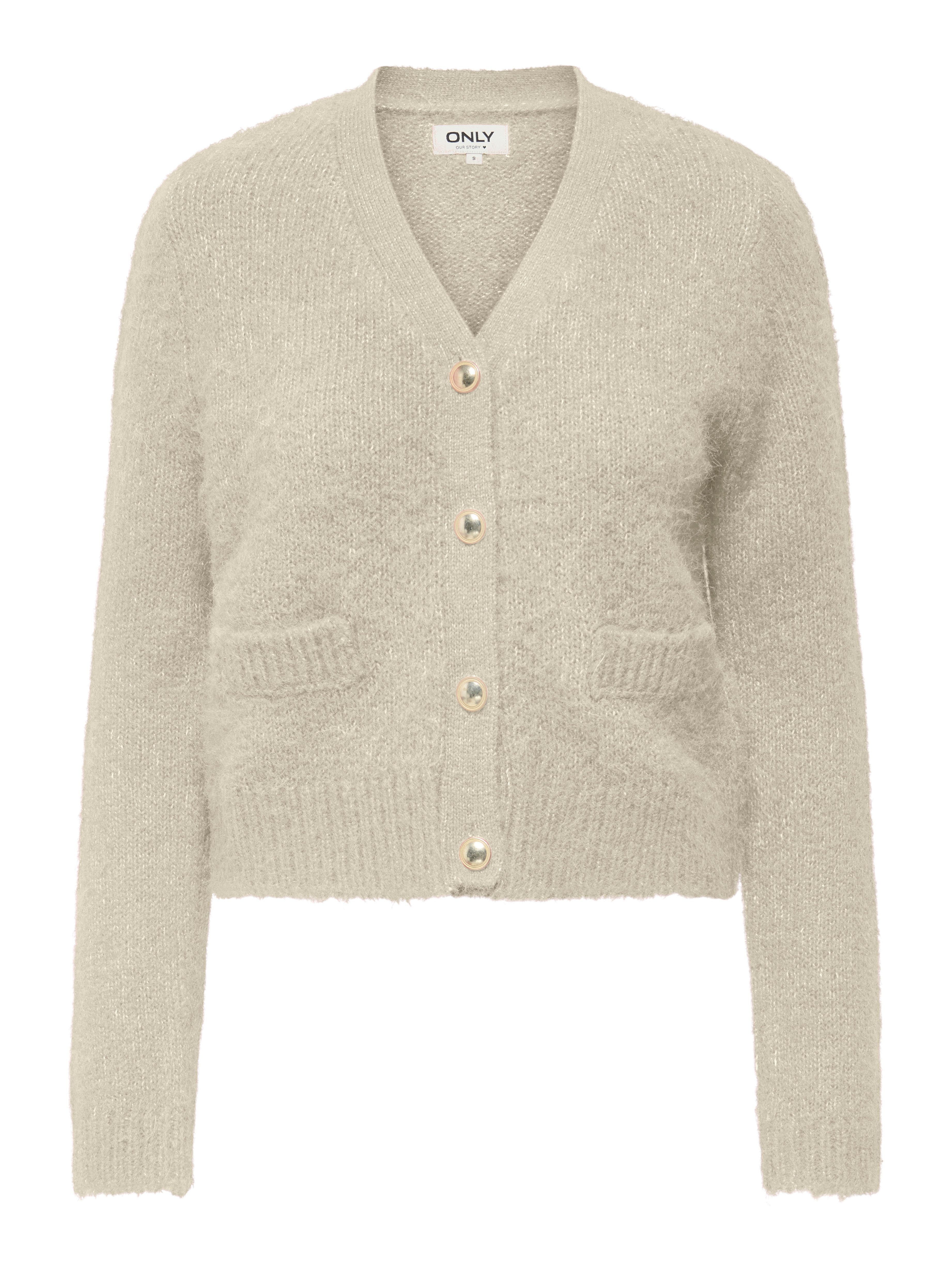 ONLY Strickjacke ONLMAGGIE LIFE LS V-NECK CARDI CC KNT günstig online kaufen