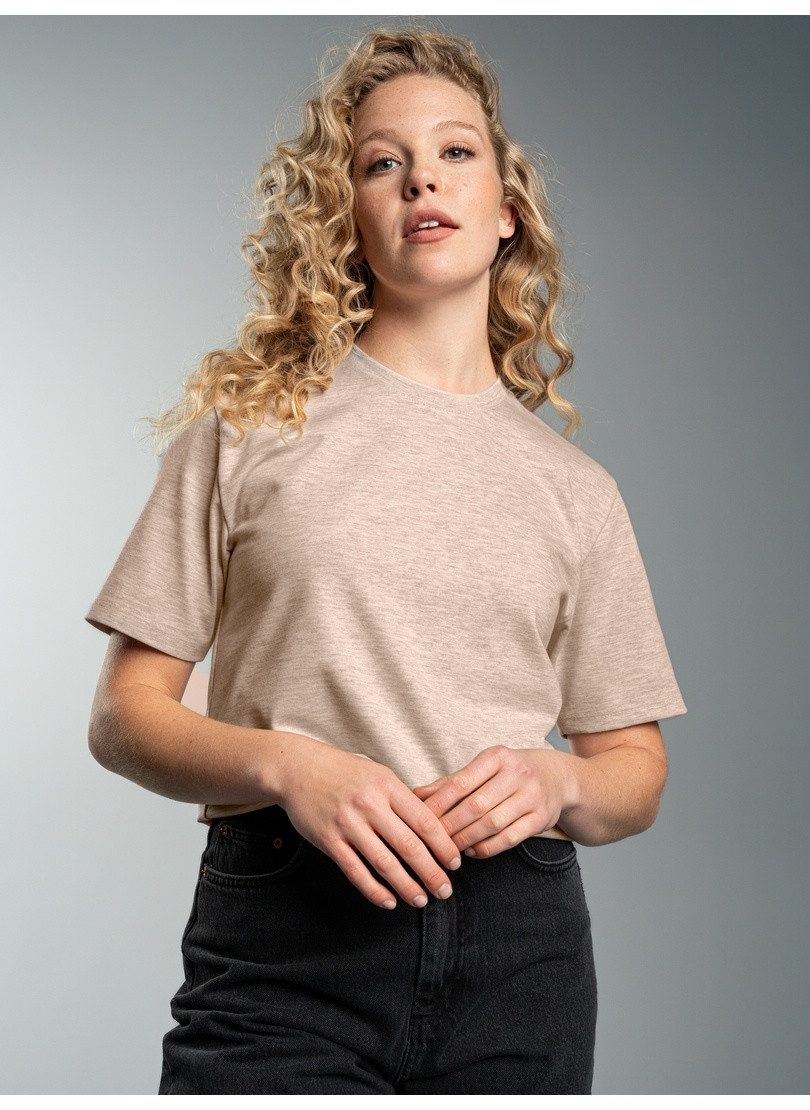 Trigema T-Shirt TRIGEMA T-Shirt DELUXE Baumwolle (1-tlg)
