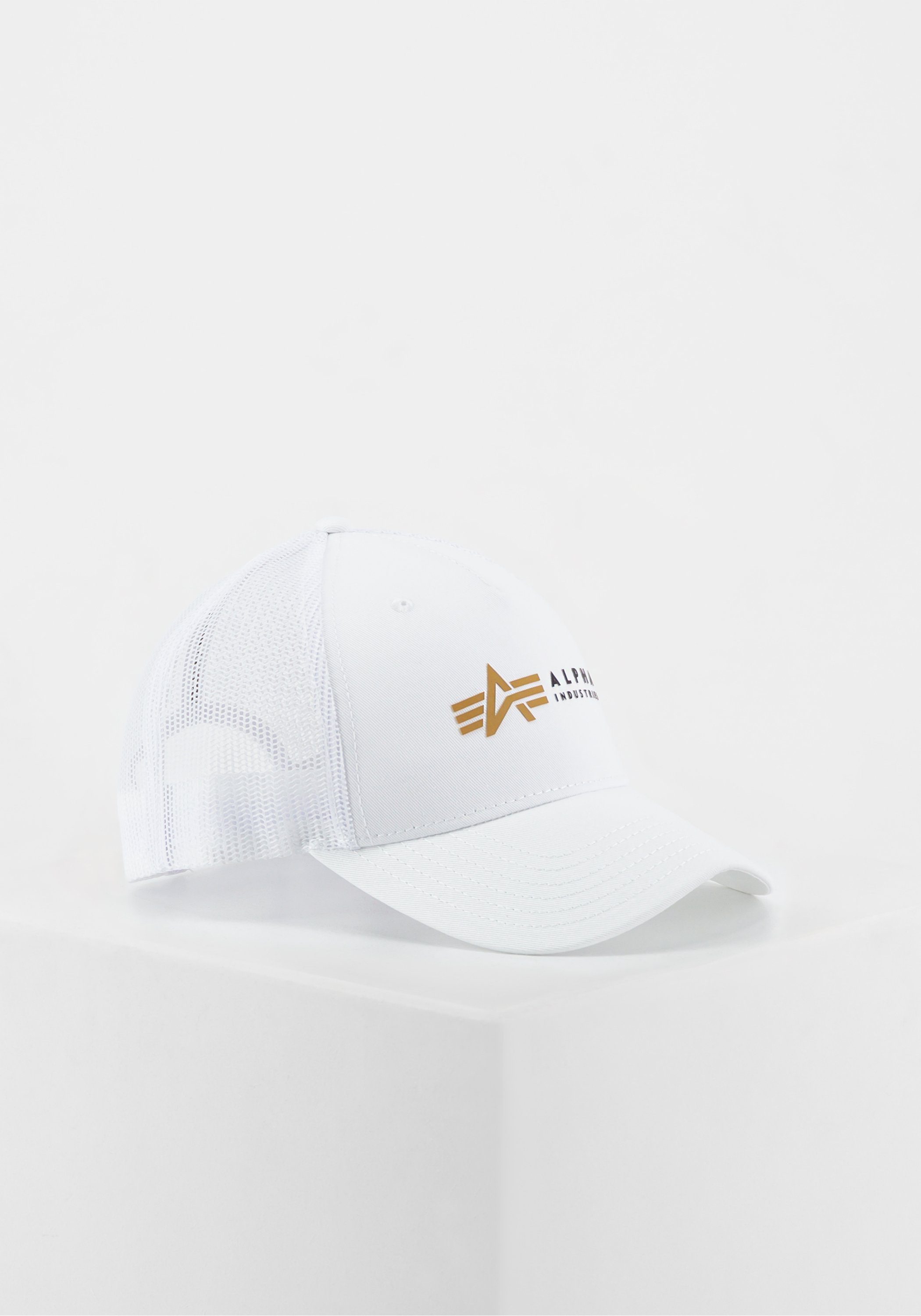 Alpha Industries Trucker Cap Alpha Industries Accessoires - Headwear Alpha  Label Trucker Cap, Mischung aus Baumwolle und Polyester