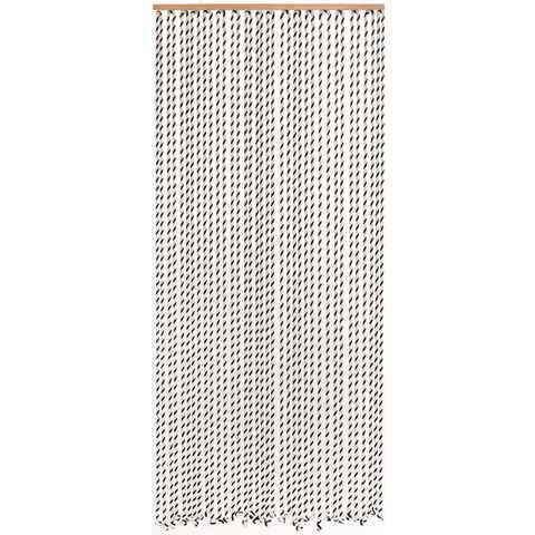 CONACORD Insektenschutz-Vorhang Conacord Decona Seil Seilvorhang beige, 90 x 200 cm, Baumwolle - hohe Stranganzahl