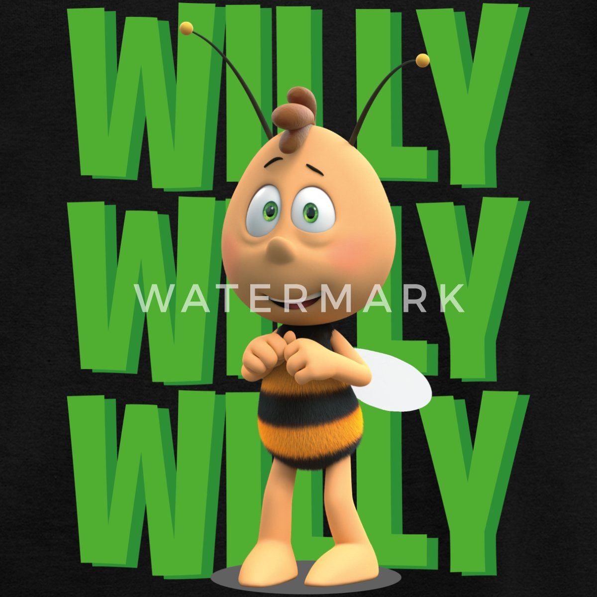 Spreadshirt T-Shirt Die Biene Maja 3 Das Geheime Königreich Film Willi Kinder T-Shirt (1-tlg)