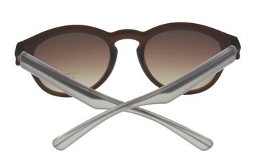 Gamswild Sonnenbrille UV400 GAMSSTYLE Modebrille halbtransparenter Bügel Damen Herren Unisex Modell WM7525 in schwarz, braun