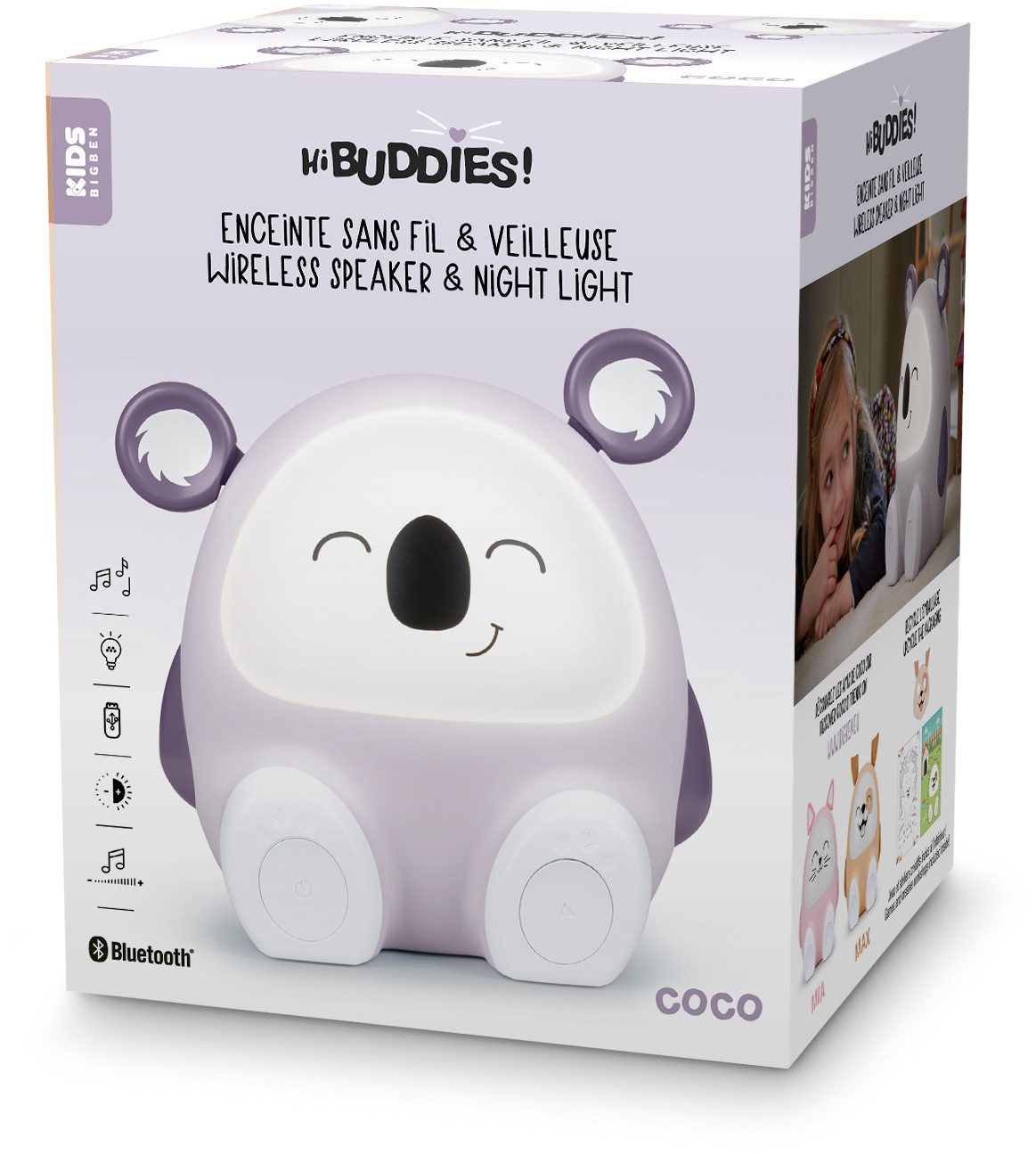 BigBen Bluetooth portabler Lautsprecher Kids Koala AU388718 Portable-Lautsprecher