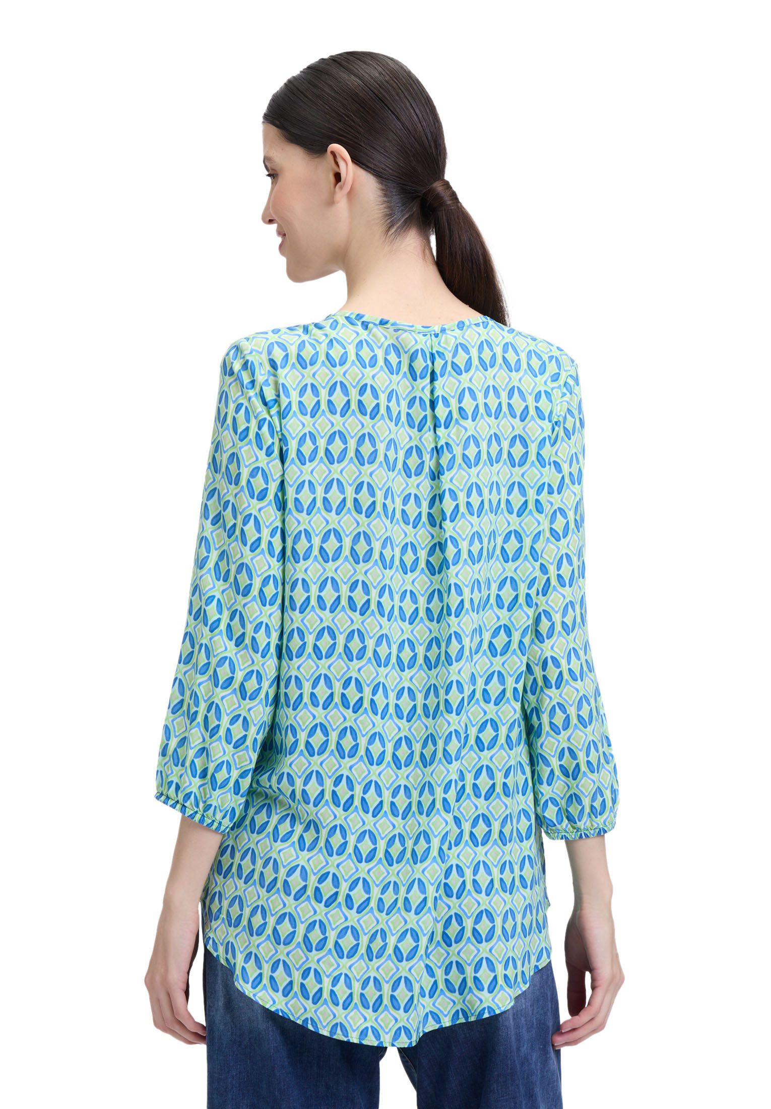Cartoon Schlupfbluse Damen mit Muster