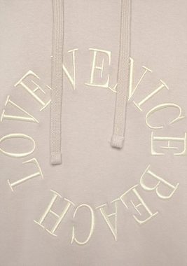 Venice Beach Sweatshirt mit Logostickerei, Loungewear