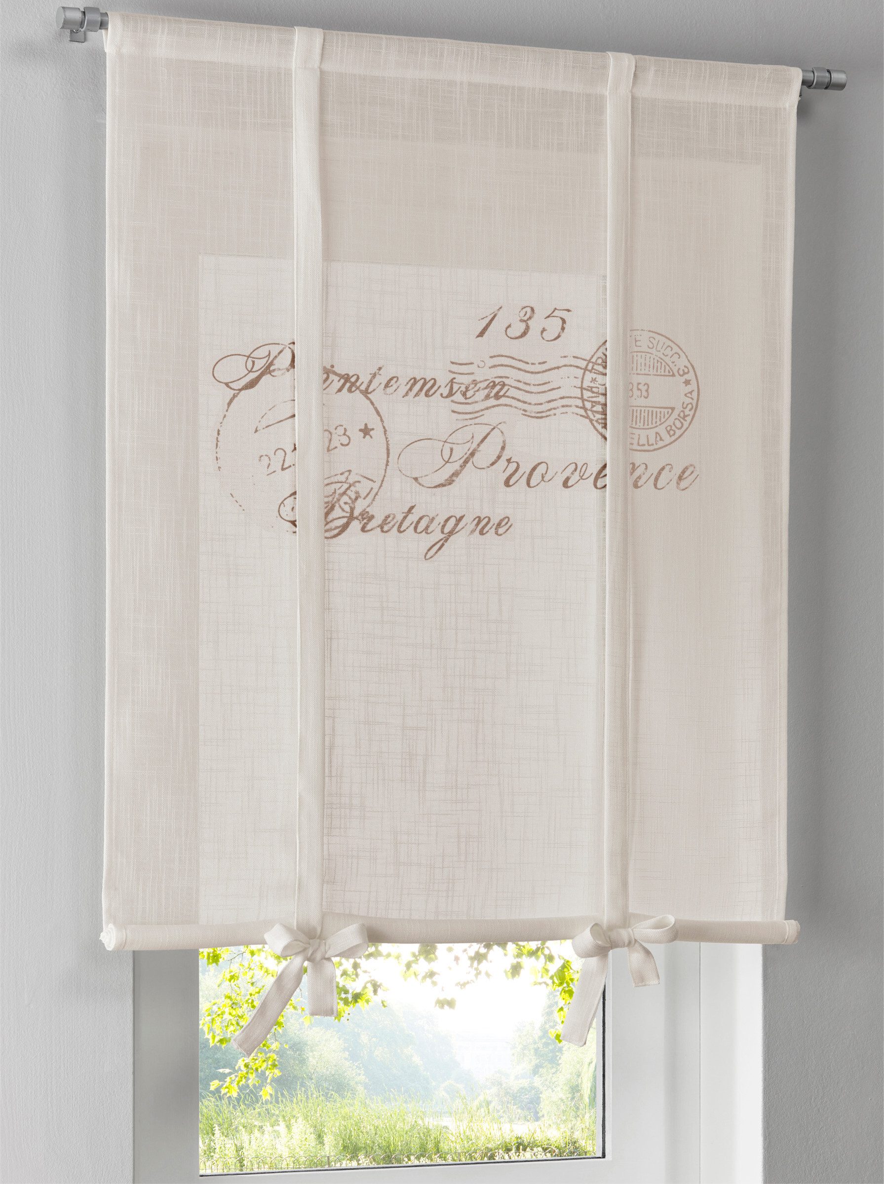 Rollo Bändchenrollo ., heine, halbtransparent, Stangendurchzug günstig online kaufen