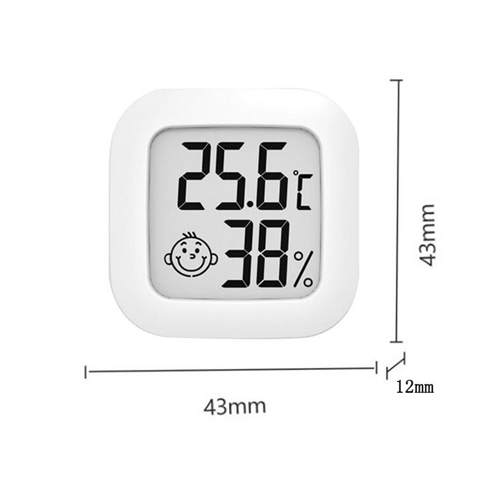 Luftfeuchtigkeitsmesser Digital Thermometer Mini LCD Hygrometer GelldG Hygrometer