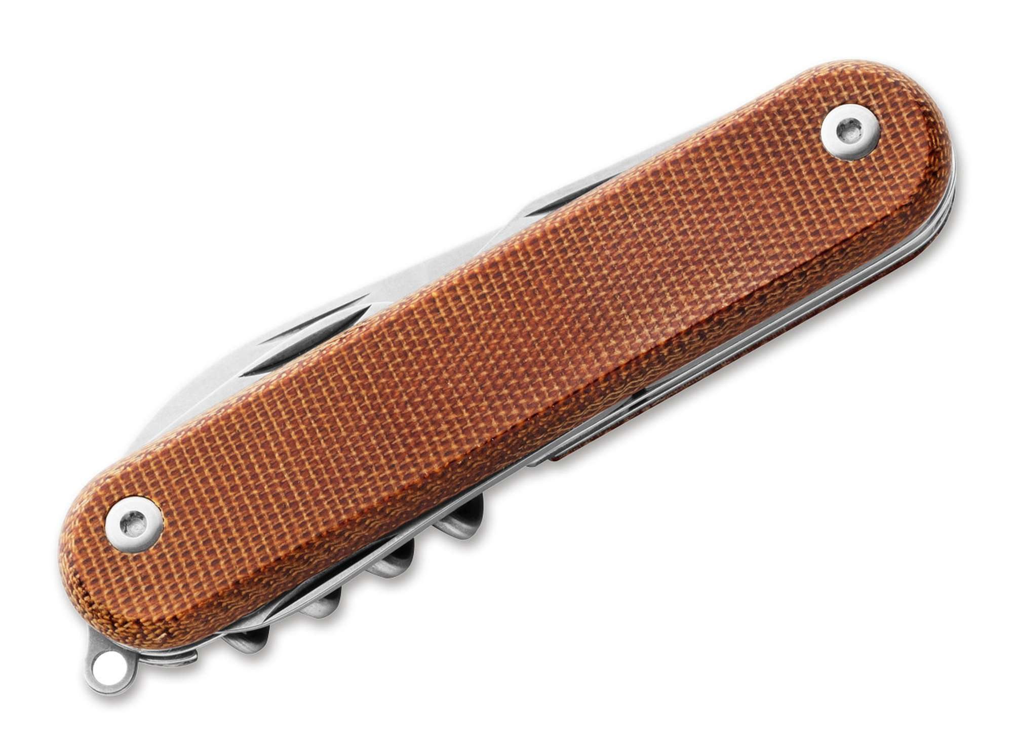 MKM Taschenmesser Taschenmesser Malga 6 MagnaCut Micarta Natural