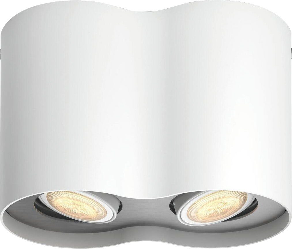 Philips Hue Dimmfunktion, Flutlichtstrahler Leuchtmittel Warmweiß LED wechselbar, Pillar