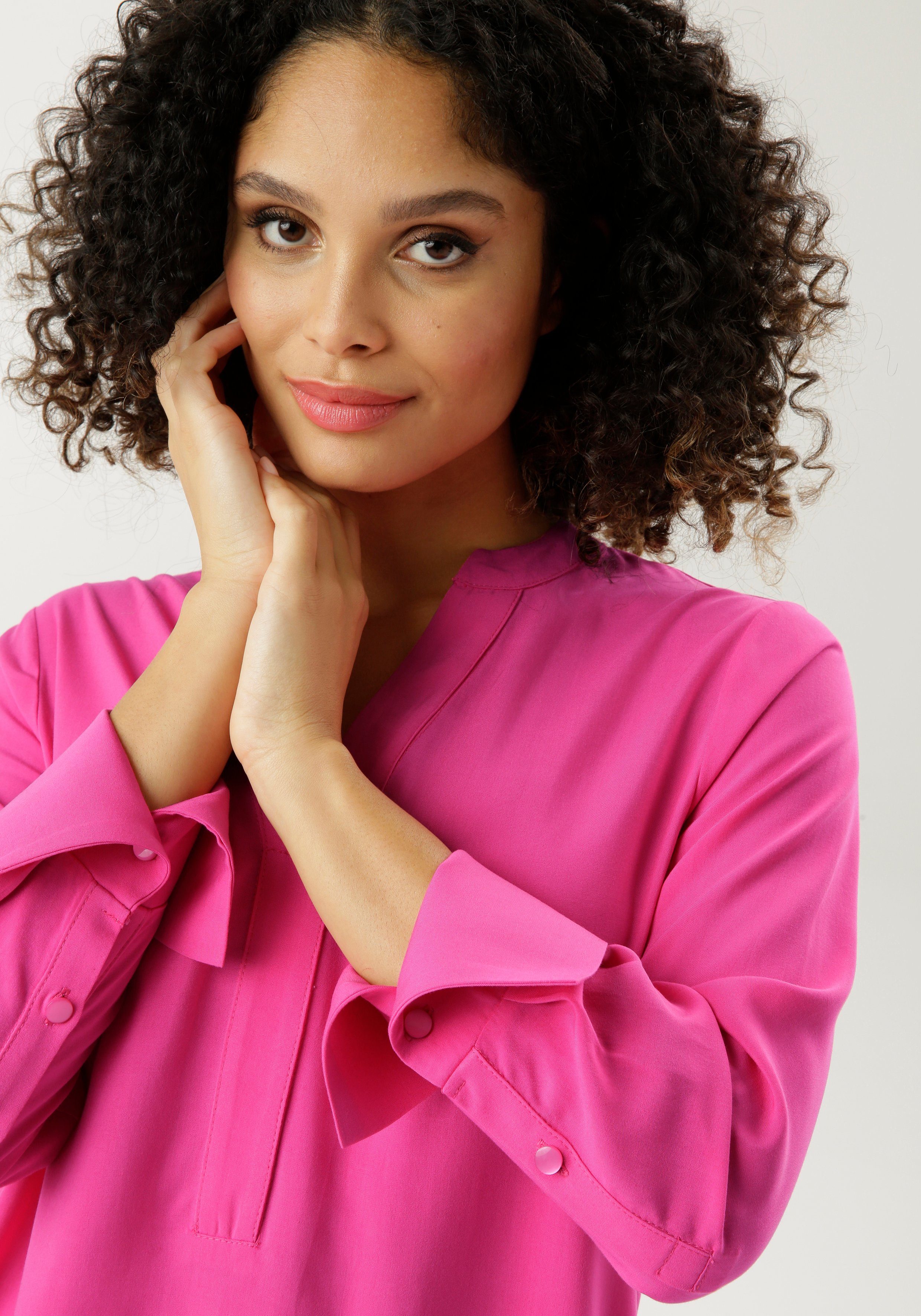 Aniston SELECTED Longbluse mit extra-langen Manschetten